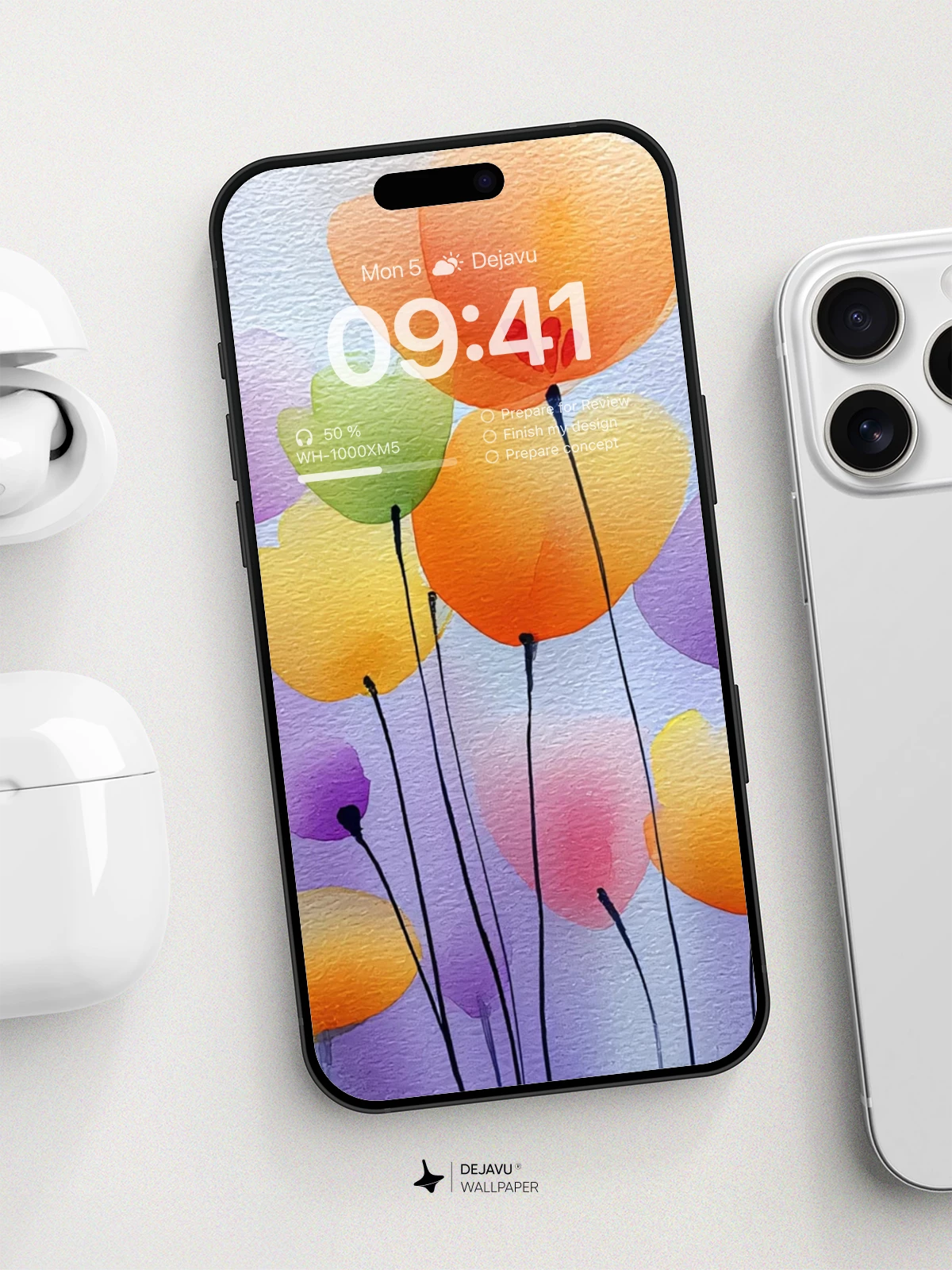 Vibrant Floral Symphony Wallpaper 8K For Phone