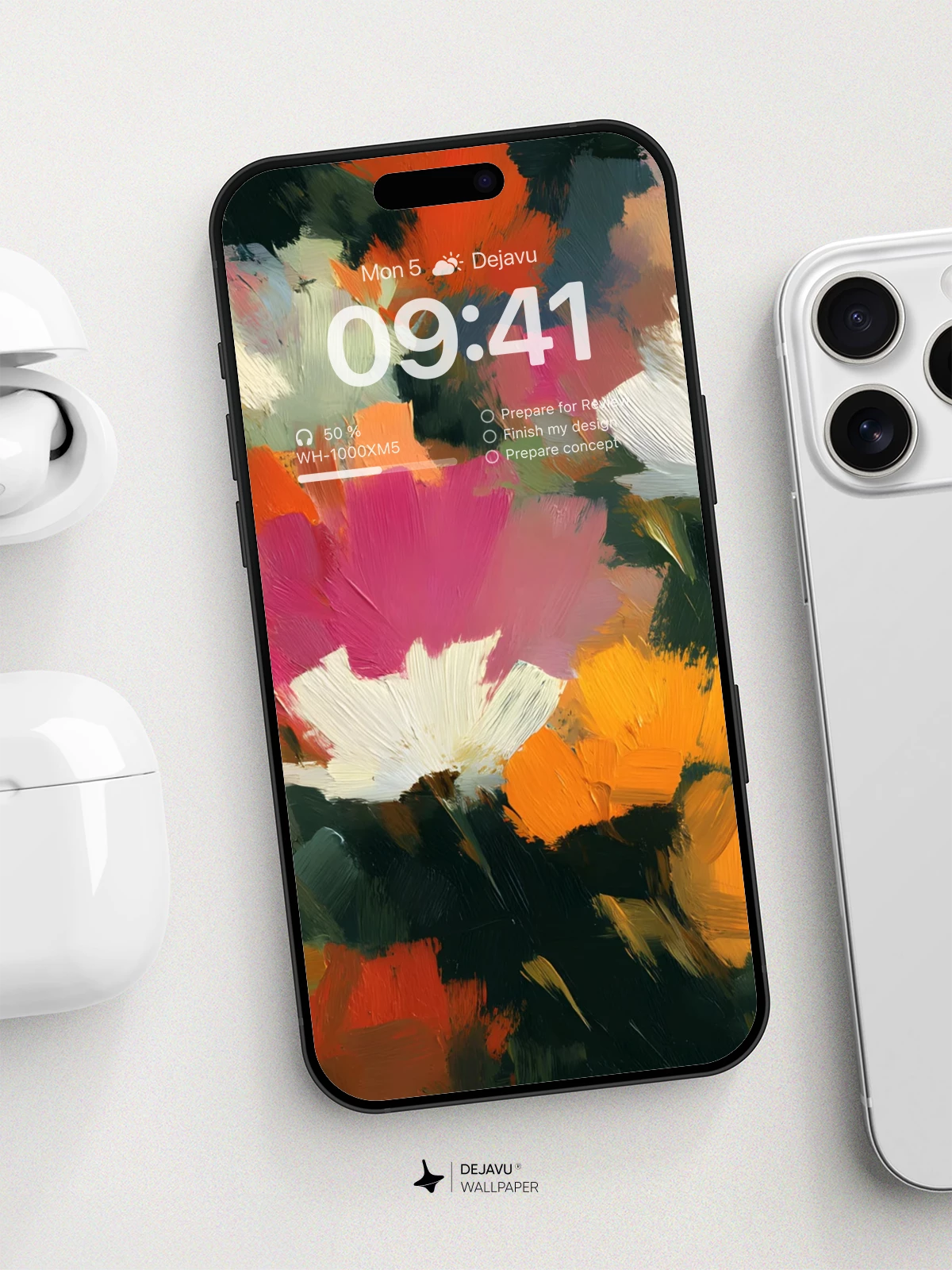 Vibrant Floral Symphony Wallpaper 8K For Phone