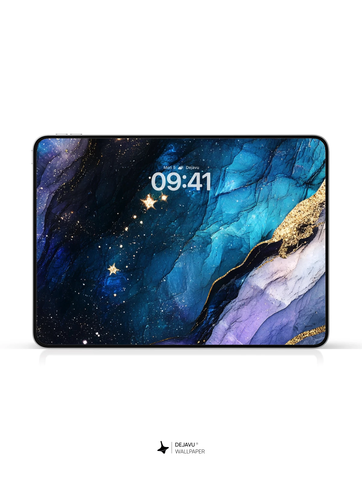 8K Abstract Cosmic Wallpaper: Minimal Aesthetic with Soft Gradient and Golden Accents