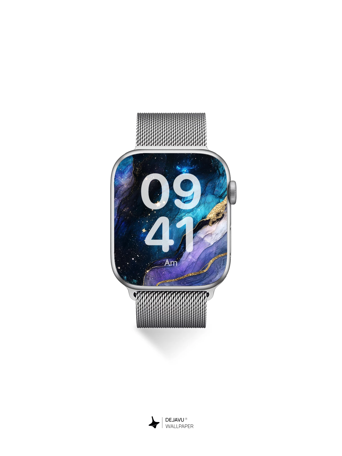 8K Abstract Cosmic Wallpaper: Minimal Aesthetic with Soft Gradient and Golden Accents
