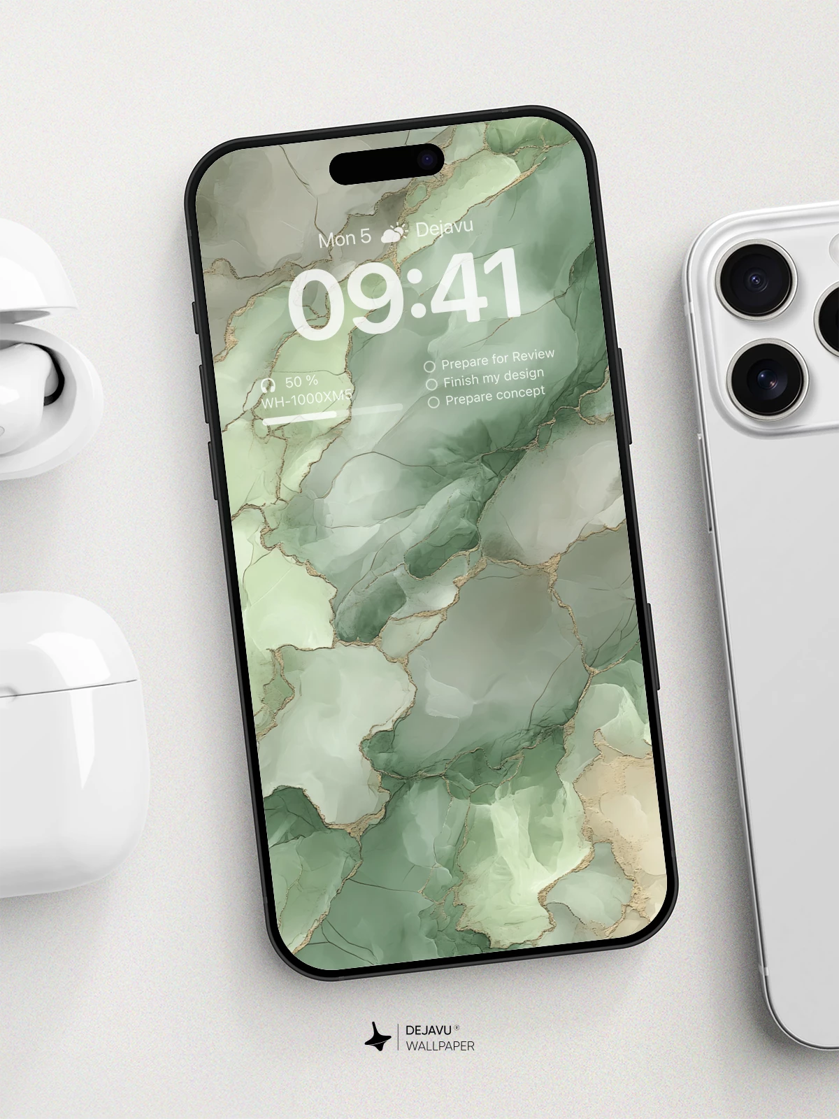 Marble Texture Wallpaper 8K for iPhone
