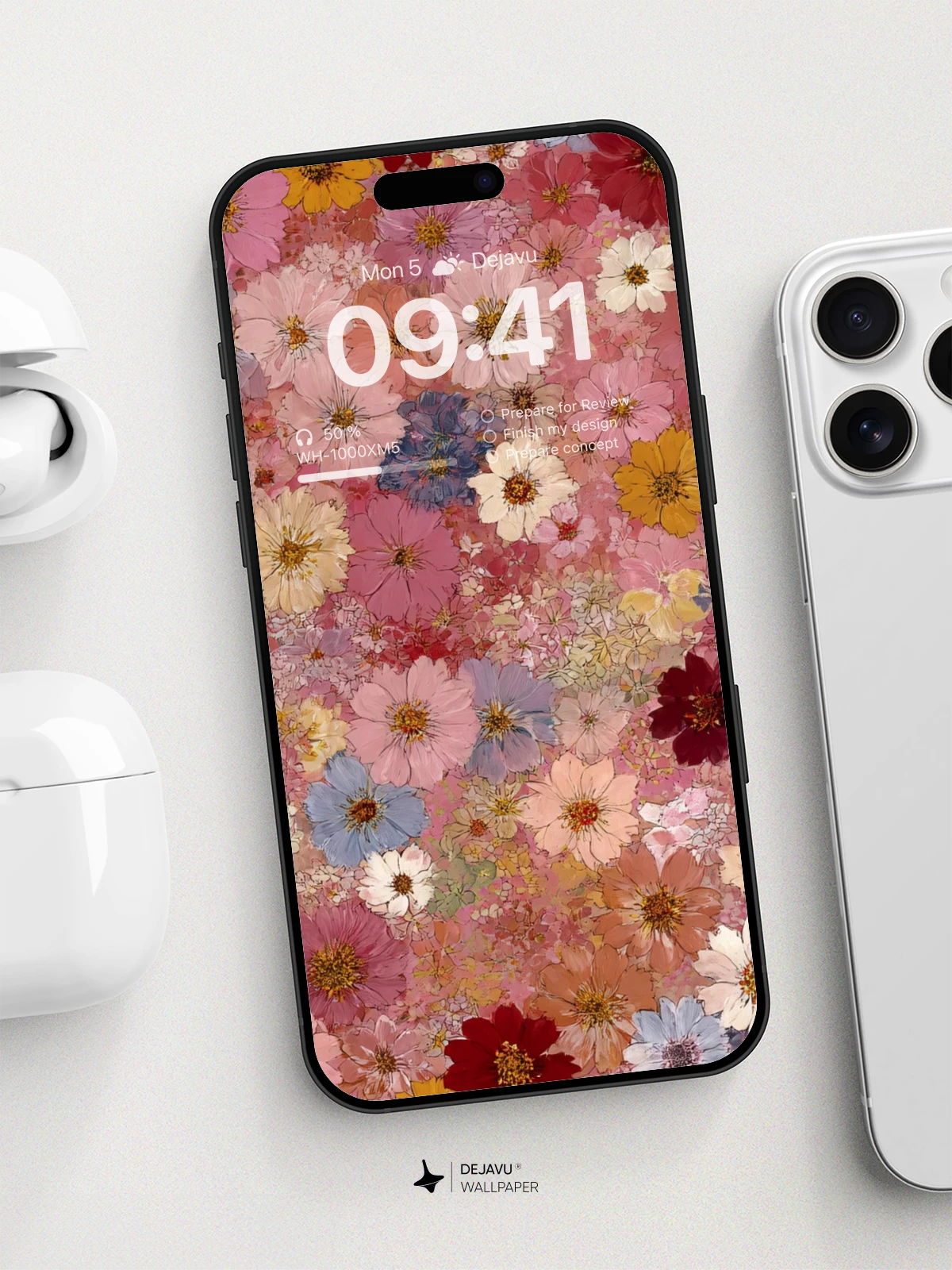 Vibrant Floral Symphony Wallpaper 8K For iPhone
