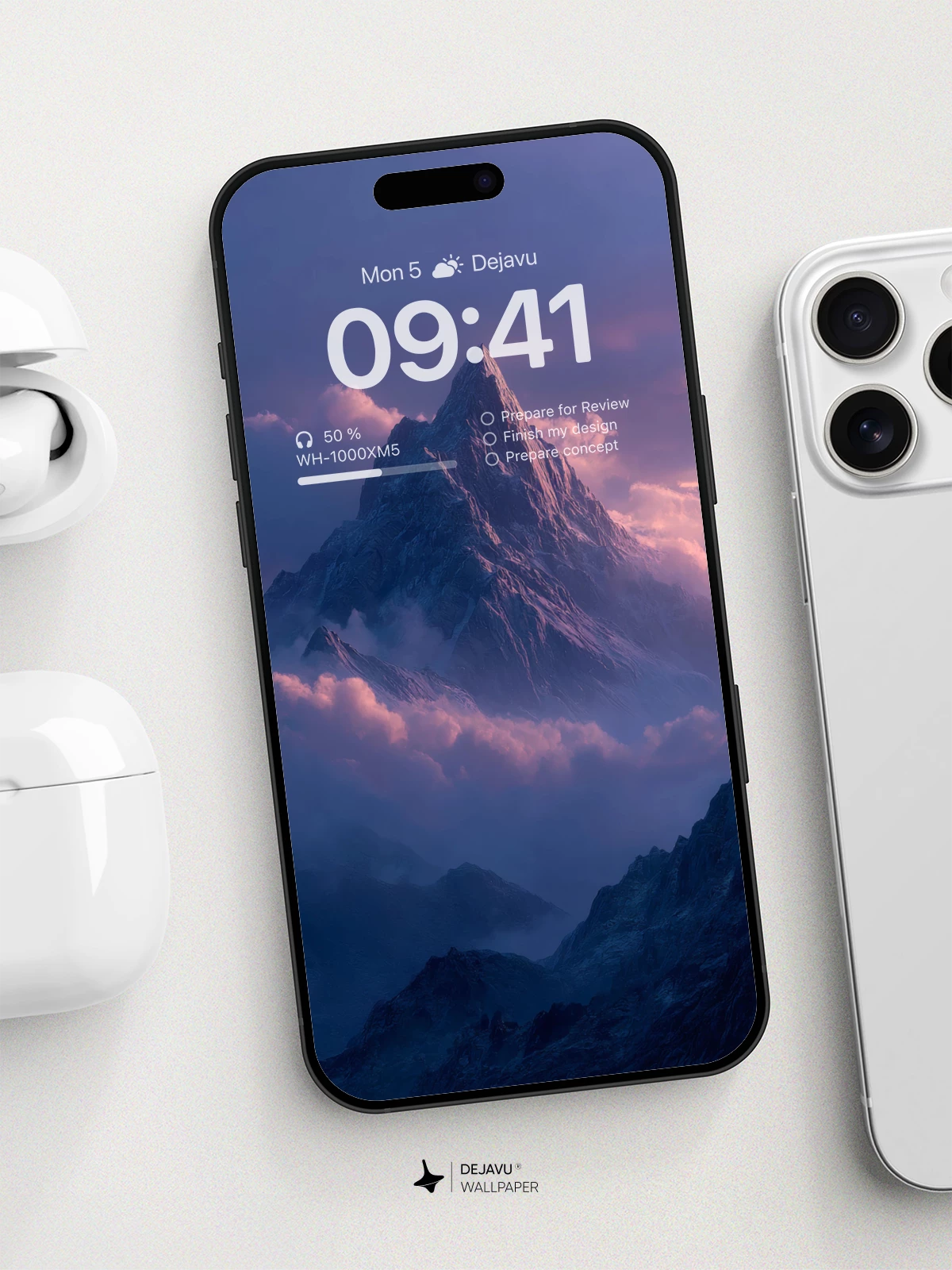 Majestic Mountain Peak Wallpaper 8K For Phone