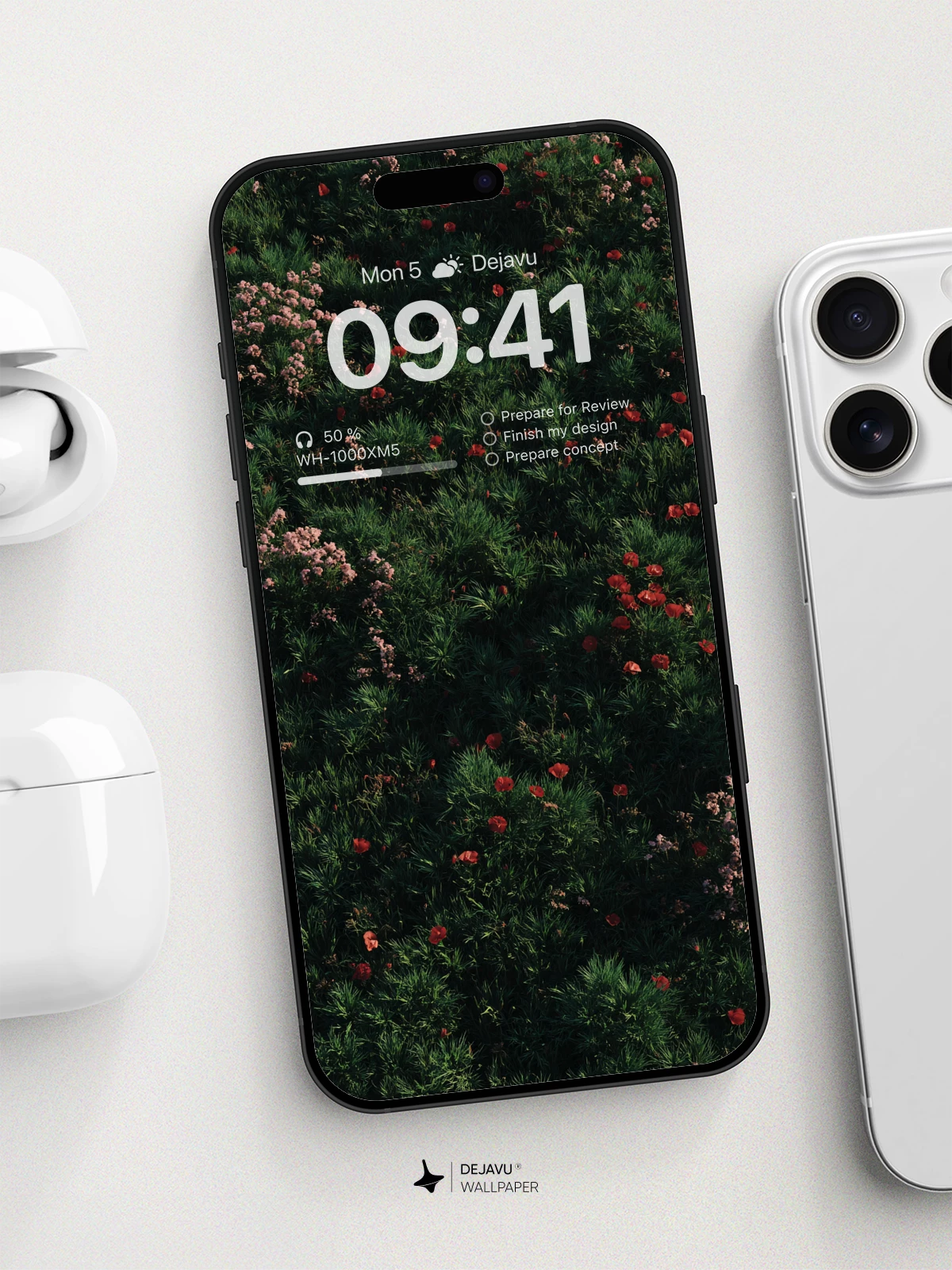 Vibrant Floral Garden Wallpaper 8K For Phone