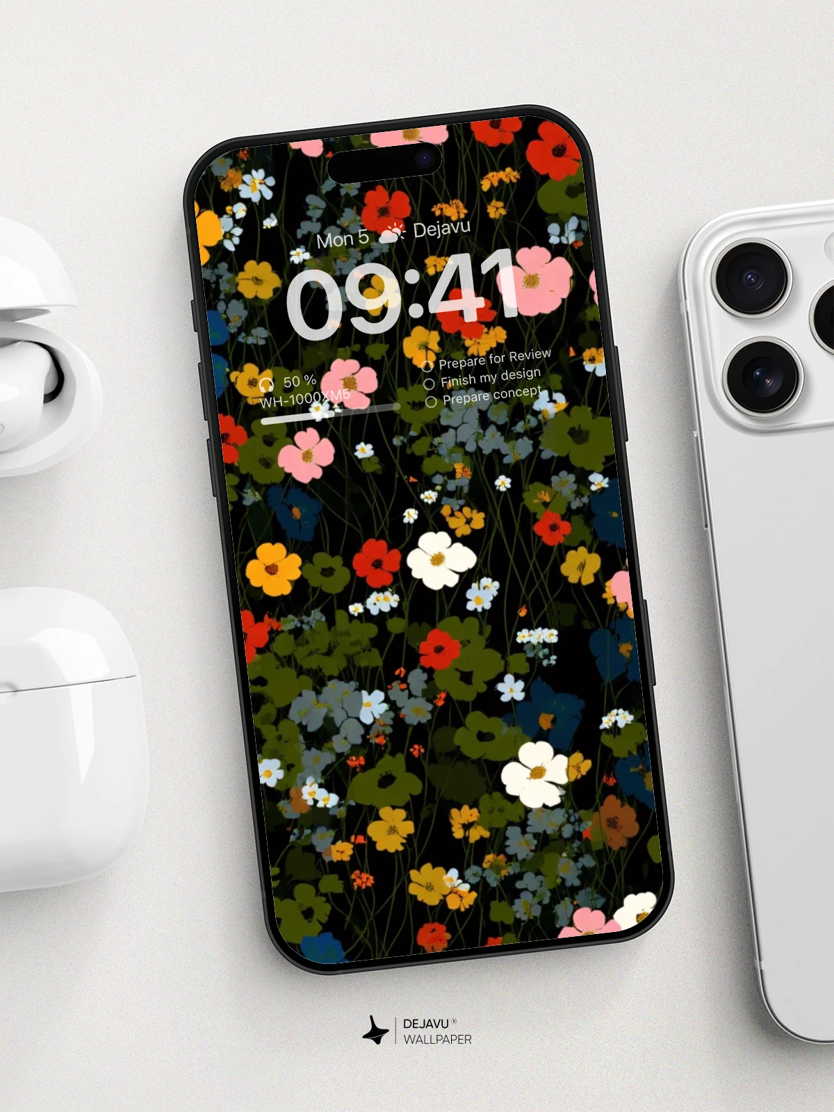 Vibrant Floral Symphony Wallpaper 8K For Phone