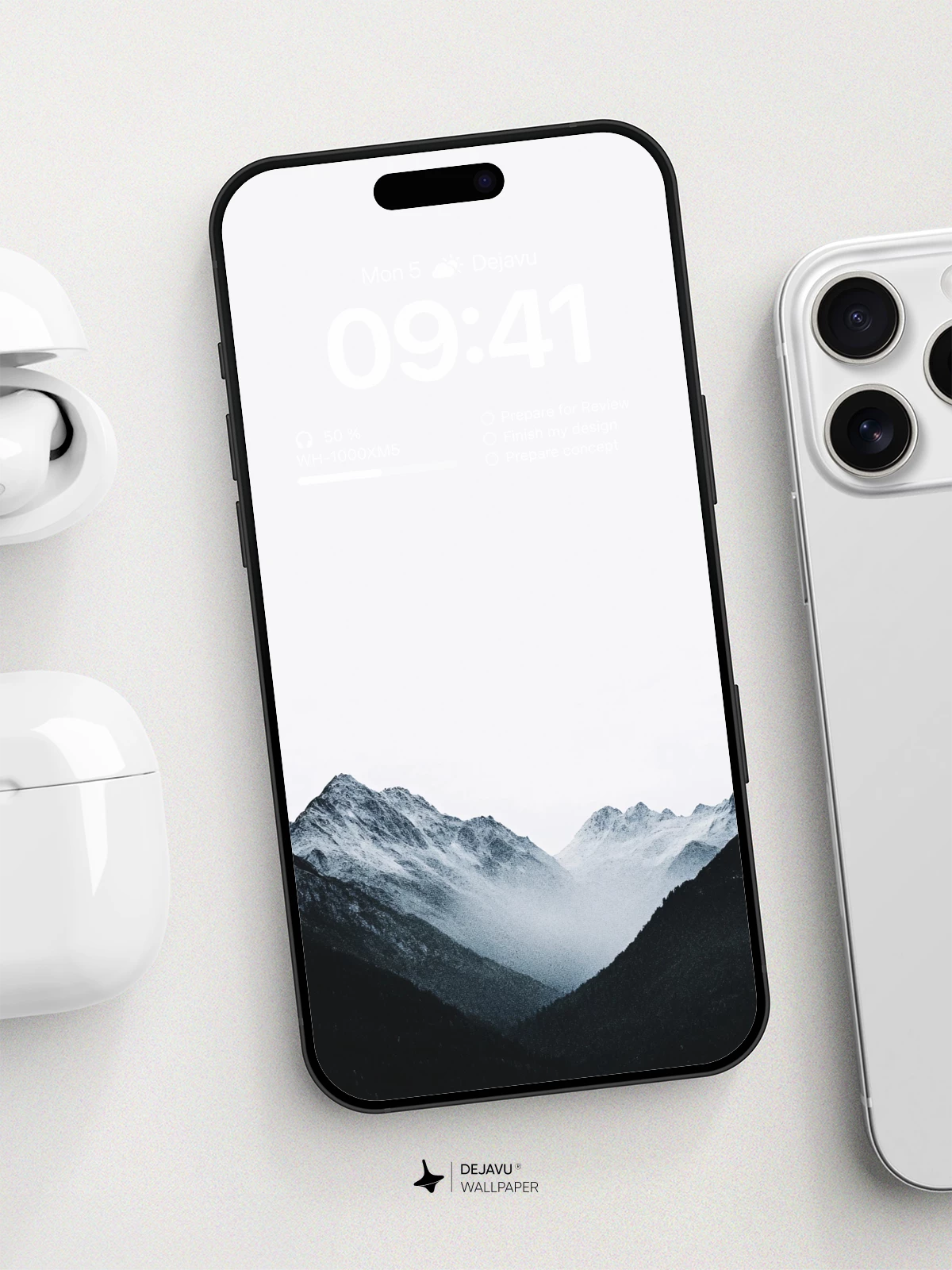 Majestic Mountain Peaks Wallpaper 8K For Phone