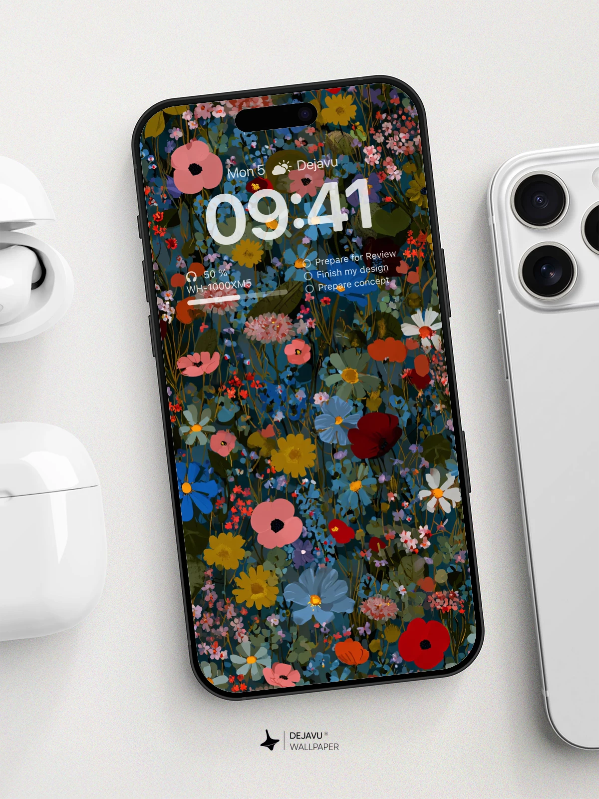 Vibrant Floral Garden Wallpaper 8K For Phone