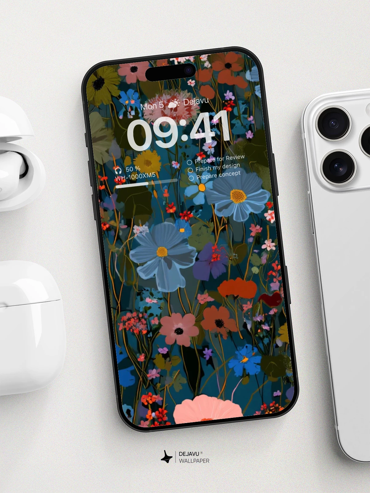 Vibrant Floral Garden Wallpaper 8K For Phone