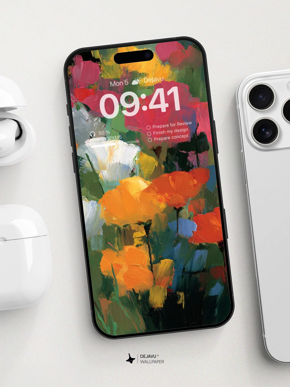 Vibrant Floral Symphony Wallpaper 8K For Phone