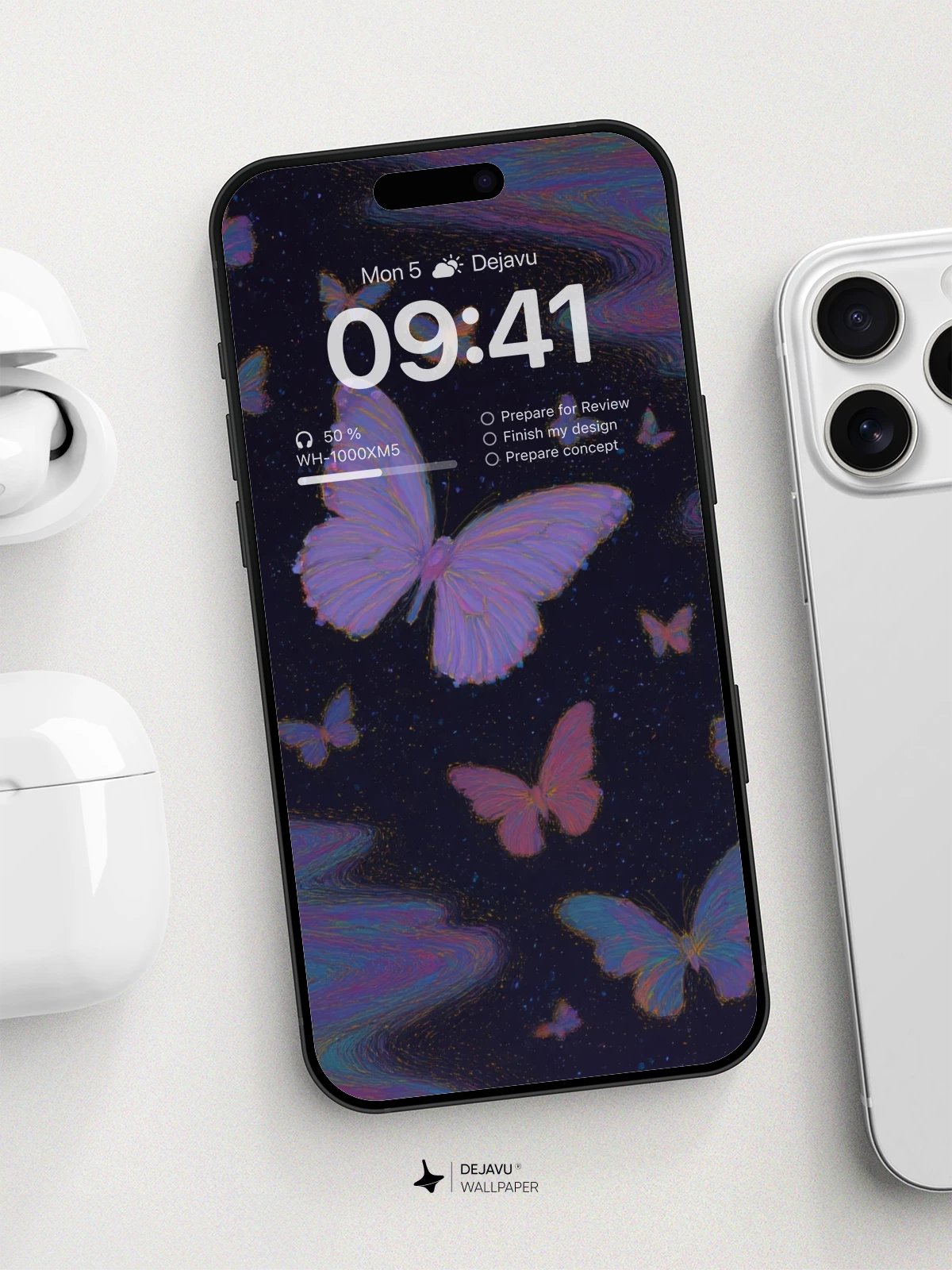 Surreal Butterfly Dance Wallpaper 8K For Phone