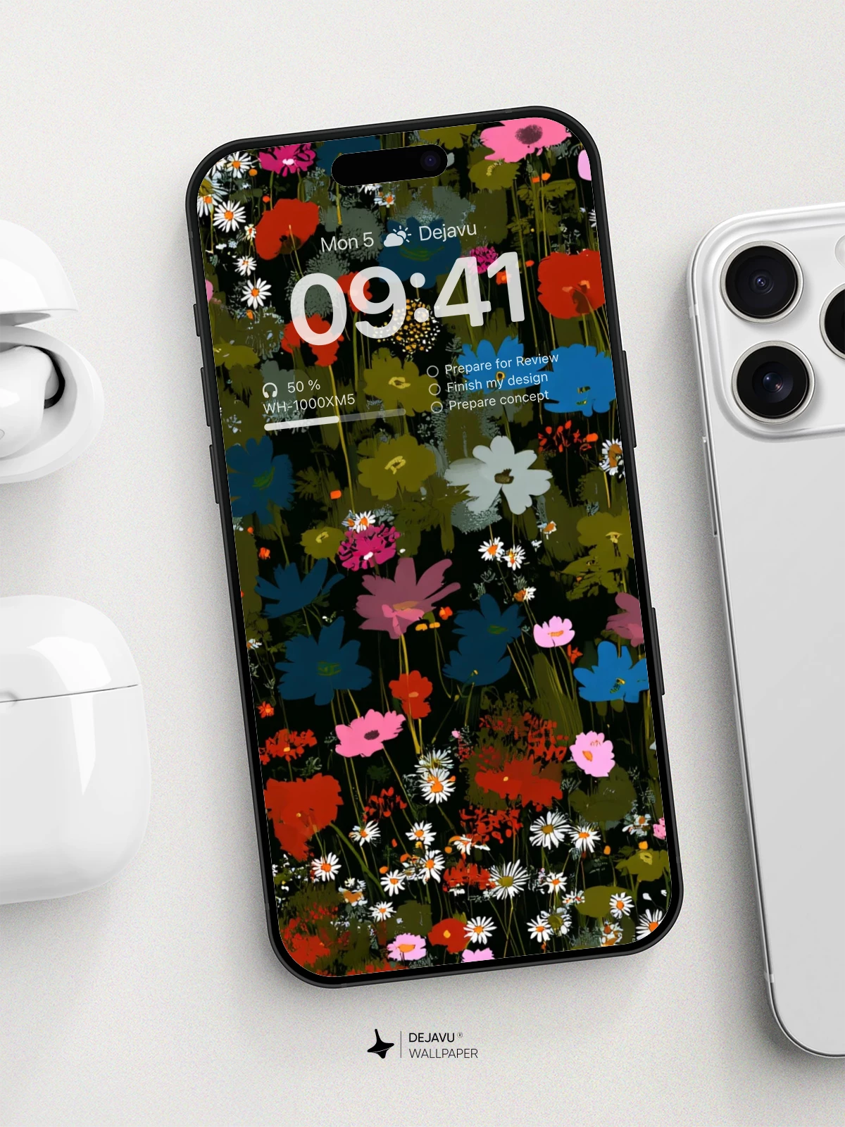 Vibrant Floral Symphony Wallpaper 8K For Phone