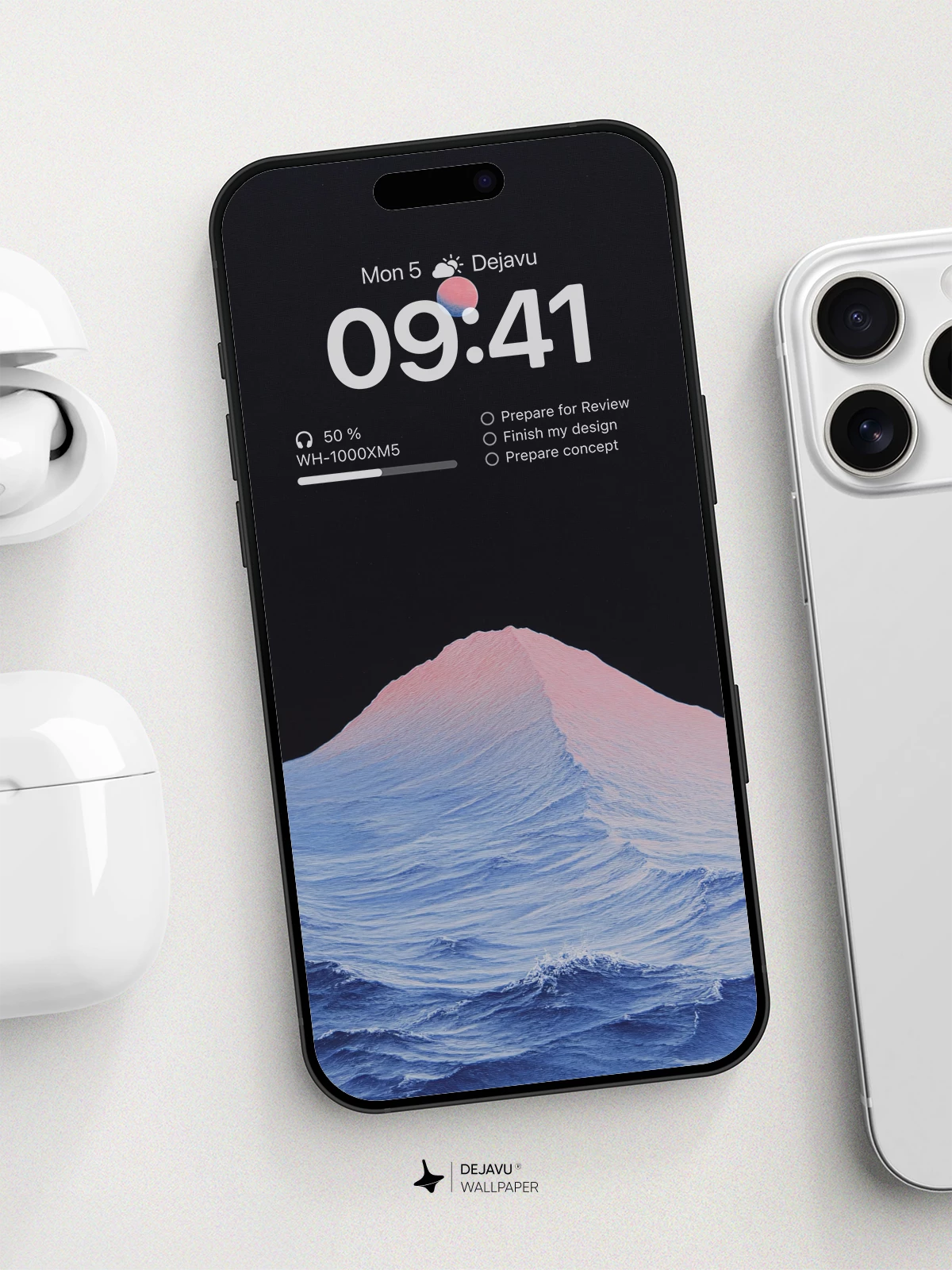 Surreal Ocean Wave Wallpaper 8K For Phone