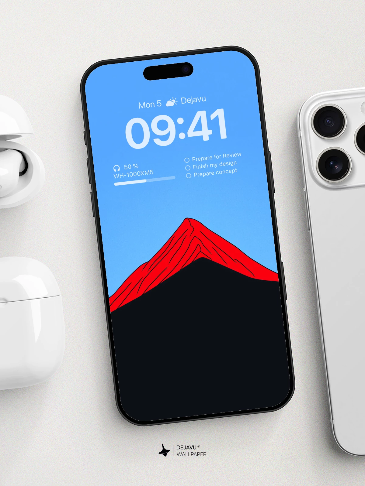 Vibrant Mountain Peak Wallpaper 8K For Phone