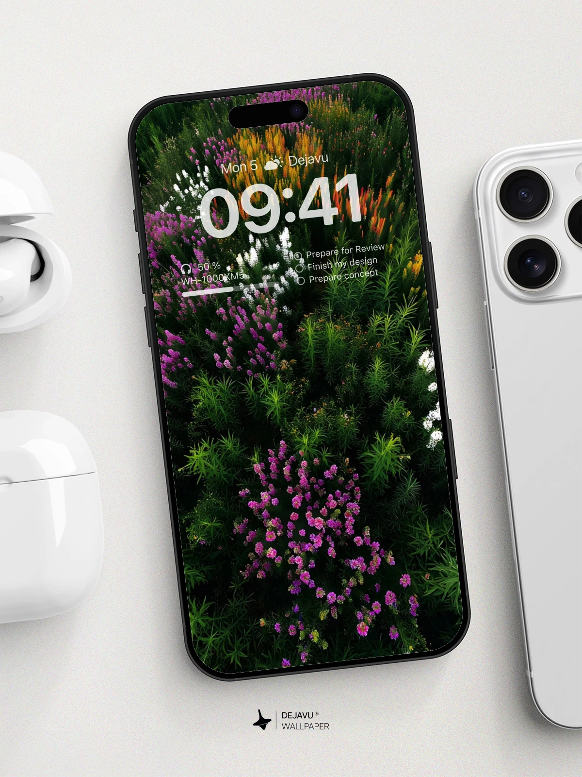 Vibrant Floral Garden Wallpaper 8K For iPhone