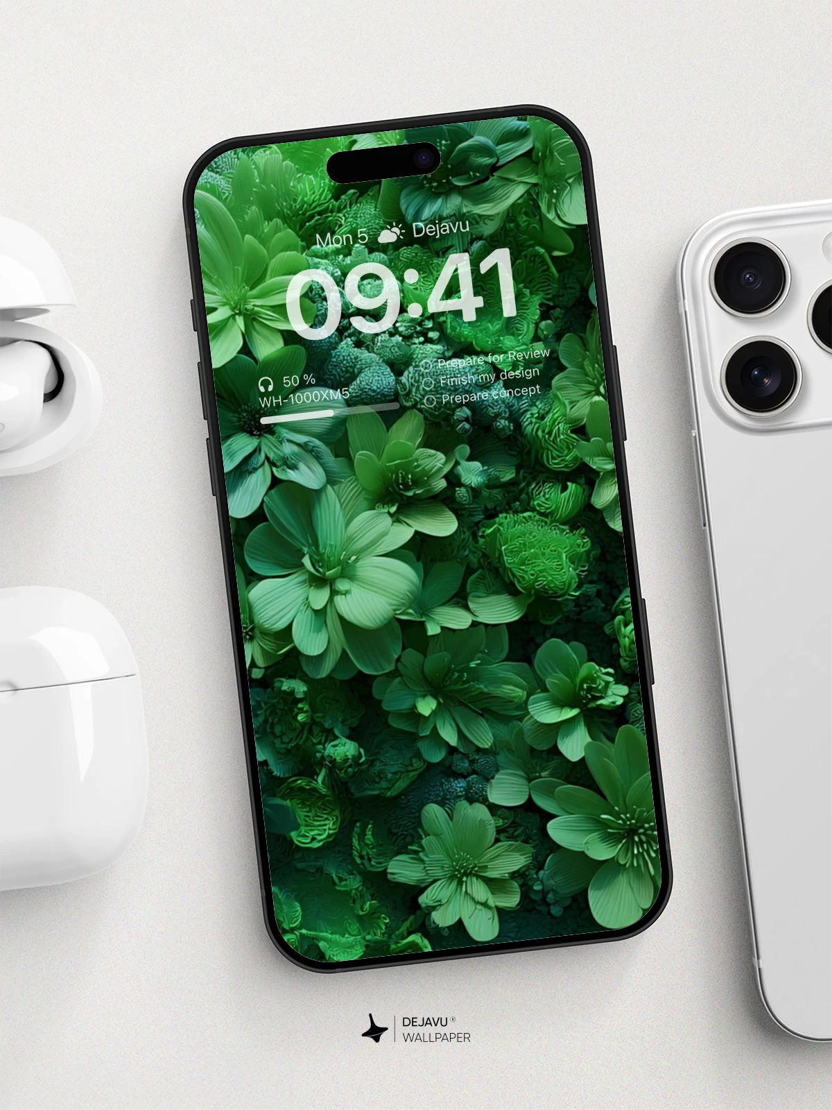 Lush Green Botanical Wallpaper 8K For iPhone