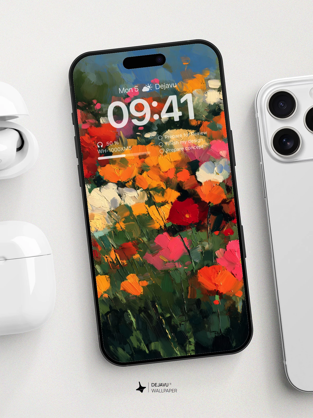 Vibrant Floral Symphony Wallpaper 8K For Phone