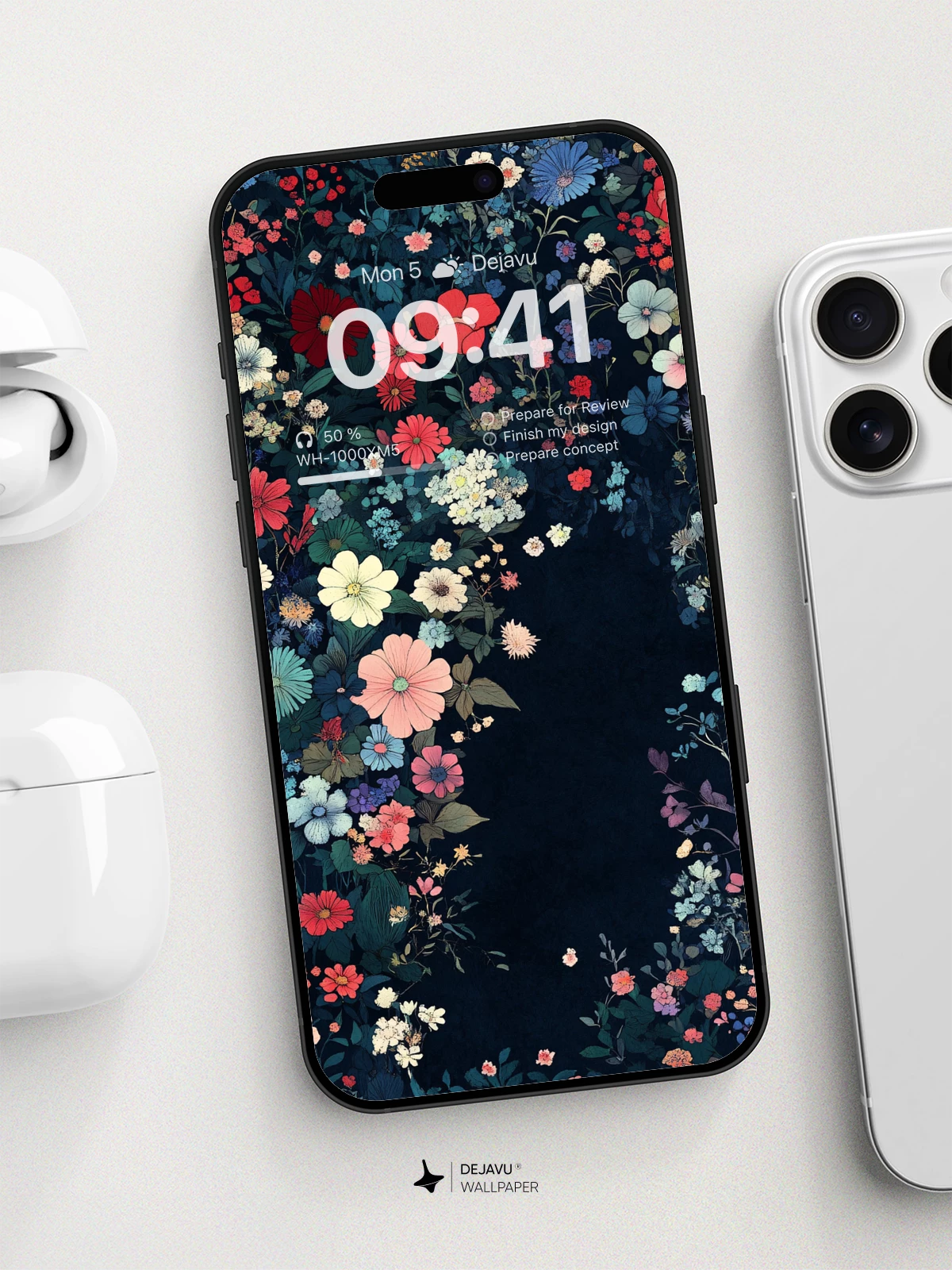 Vibrant Floral Symphony Wallpaper 8K For Phone