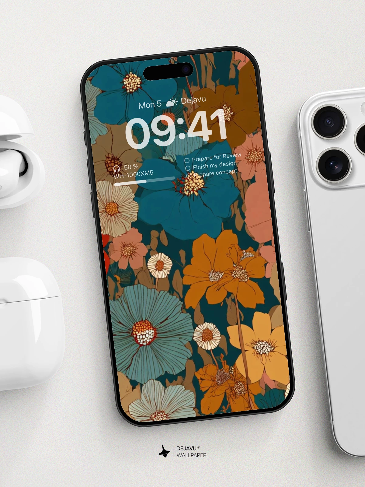 Vibrant Floral Symphony Wallpaper 8K For Phone