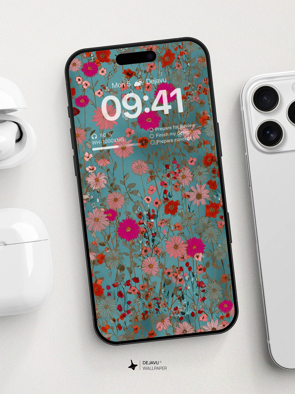 Vibrant Floral Symphony Wallpaper 8K For Phone