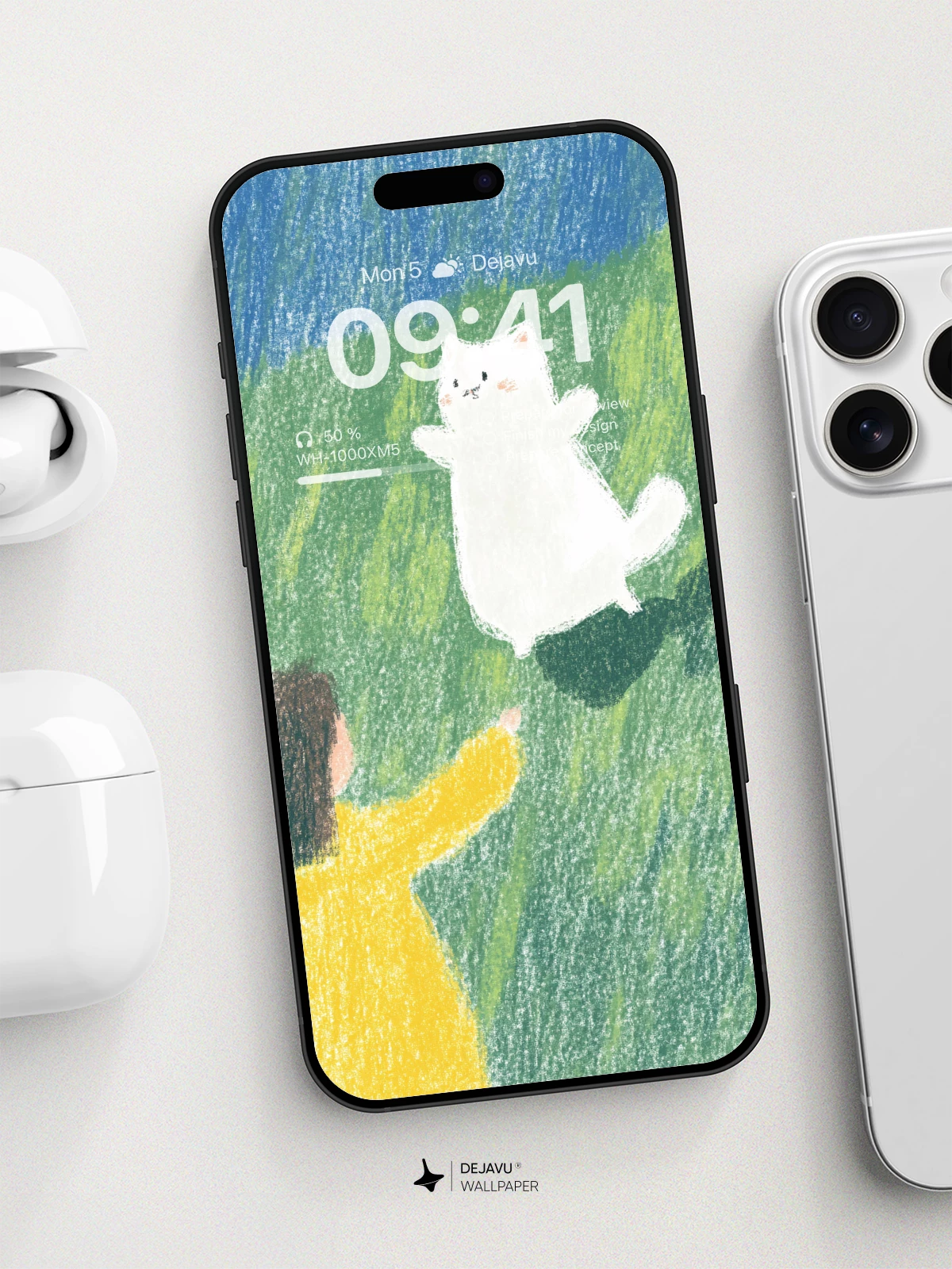 Whimsical Rainy Day Wallpaper 8K For Phone