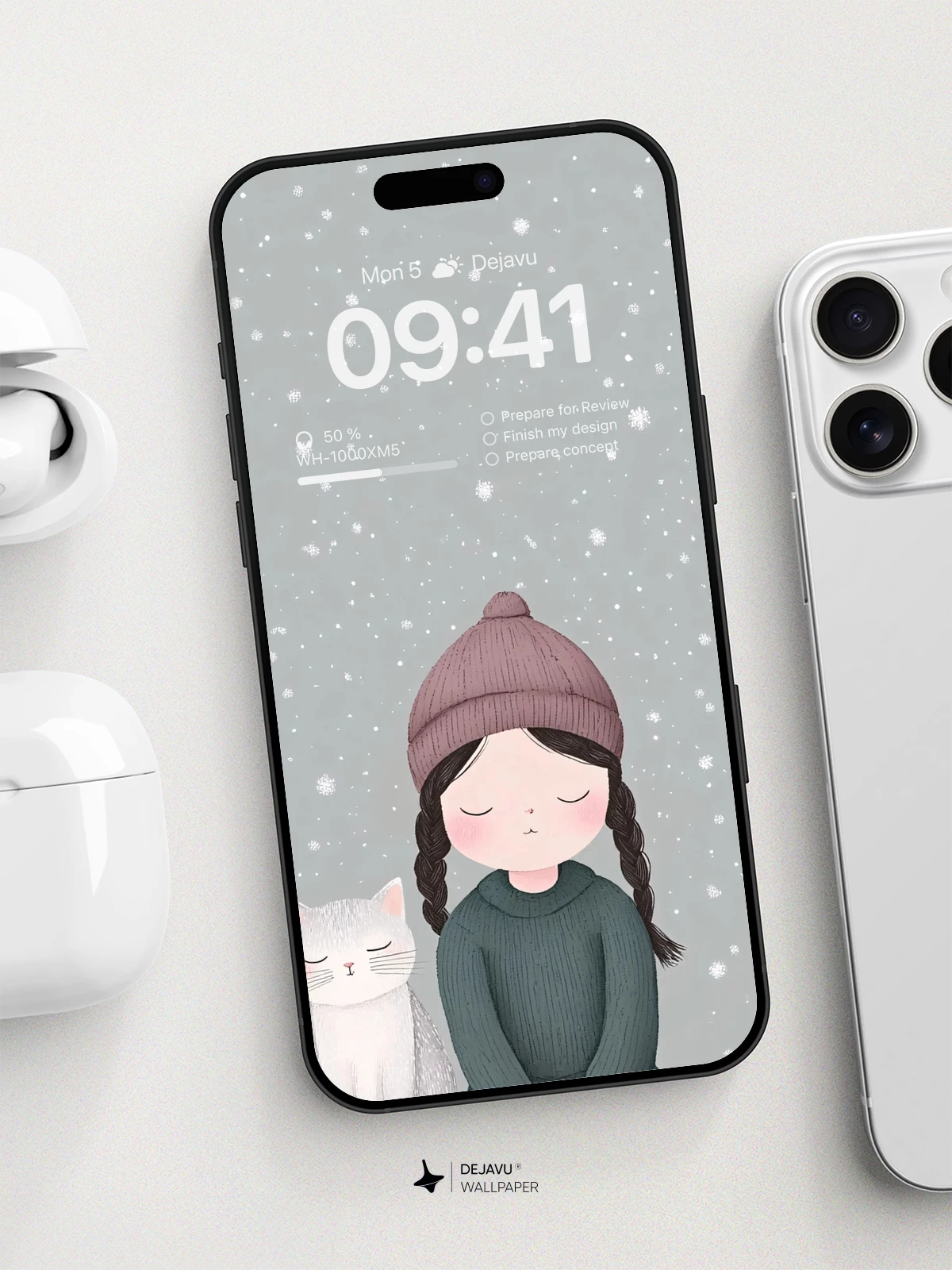 Winter Serenity Wallpaper 8K For Phone