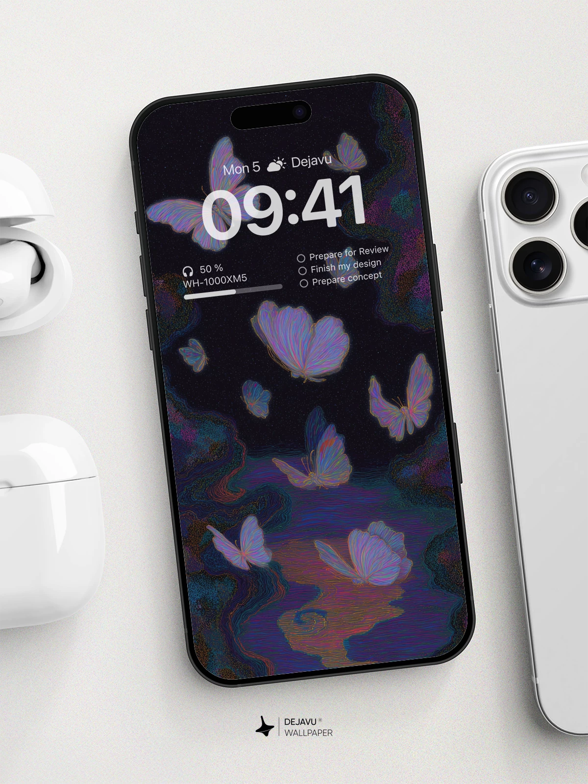 Surreal Butterfly Dance Wallpaper 8K For Phone