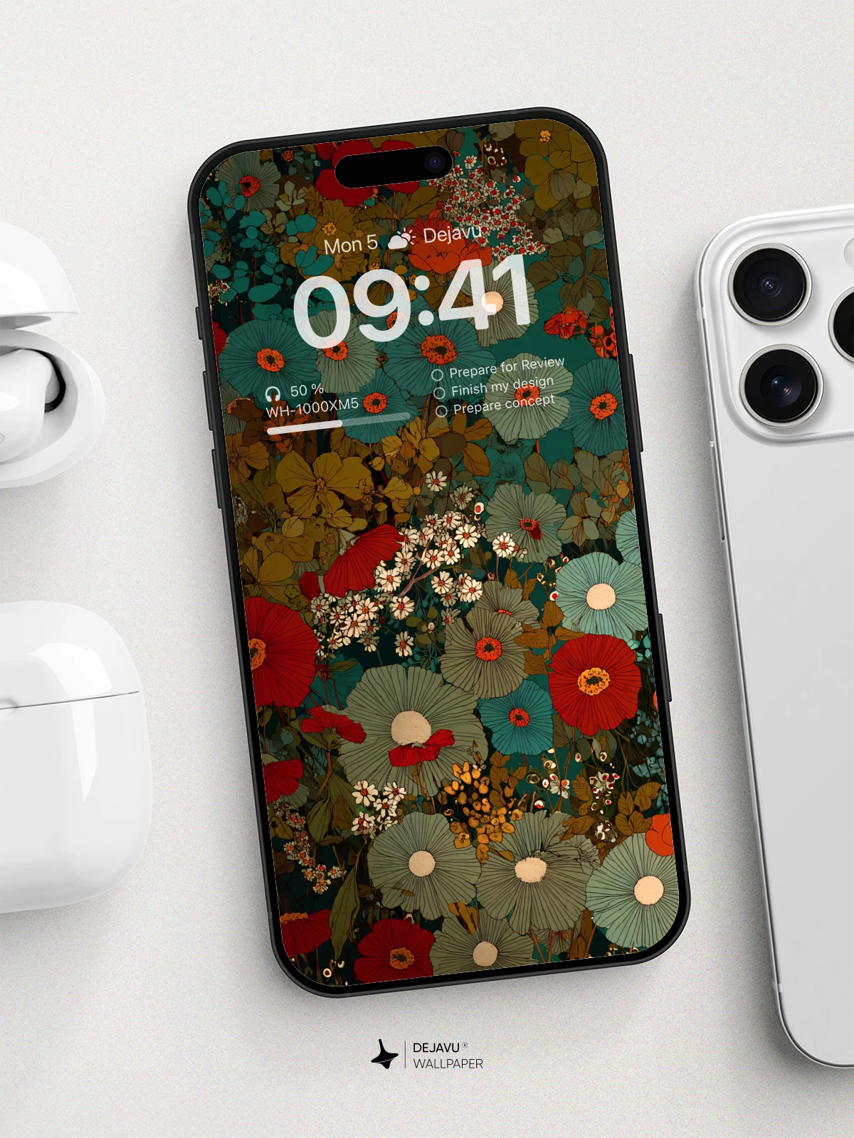 Vibrant Floral Symphony Wallpaper 8K For Phone
