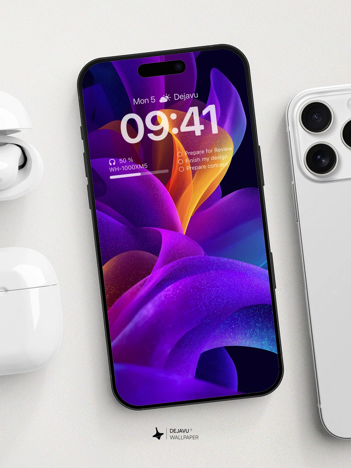 Vibrant Abstract Flow Wallpaper 8K For Phone