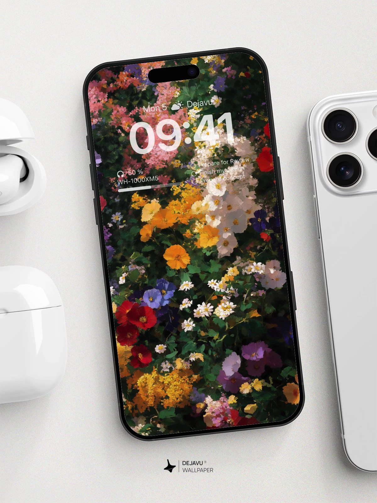 Vibrant Floral Symphony Wallpaper 8K For Phone