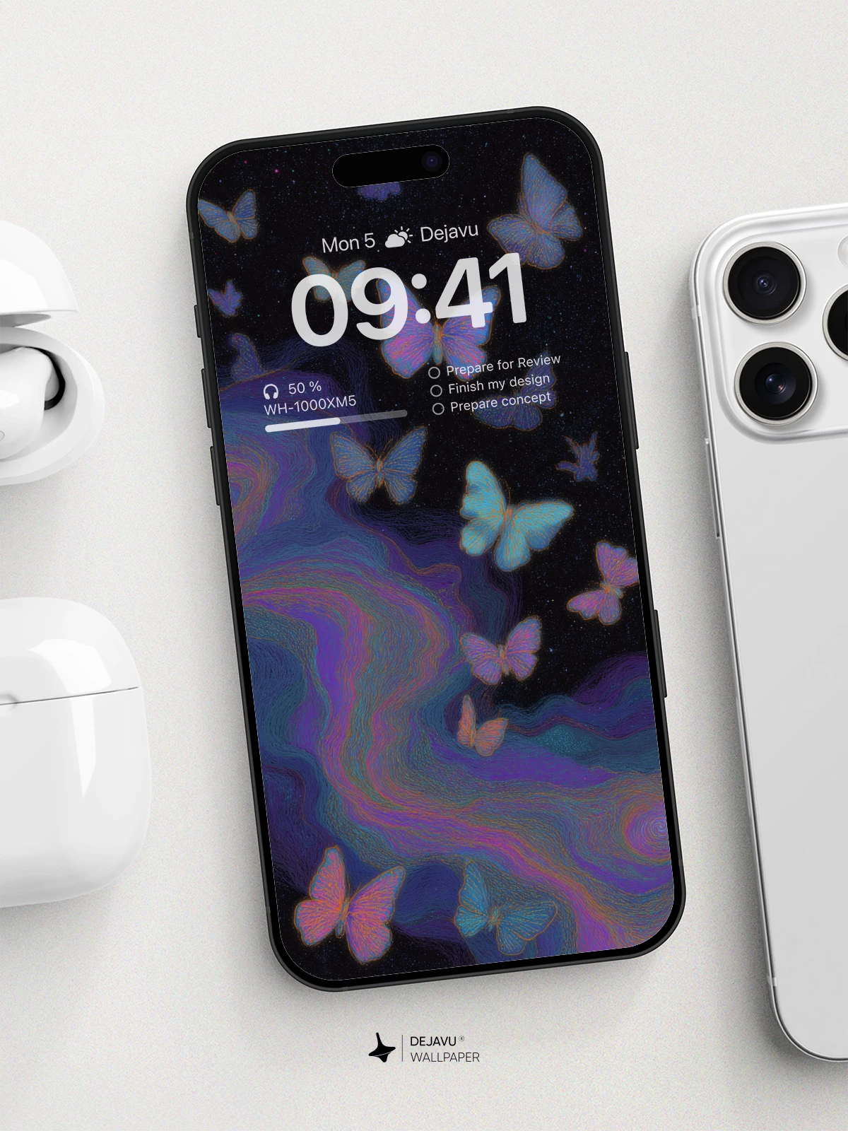 Surreal Butterfly Dance Wallpaper 8K For Phone