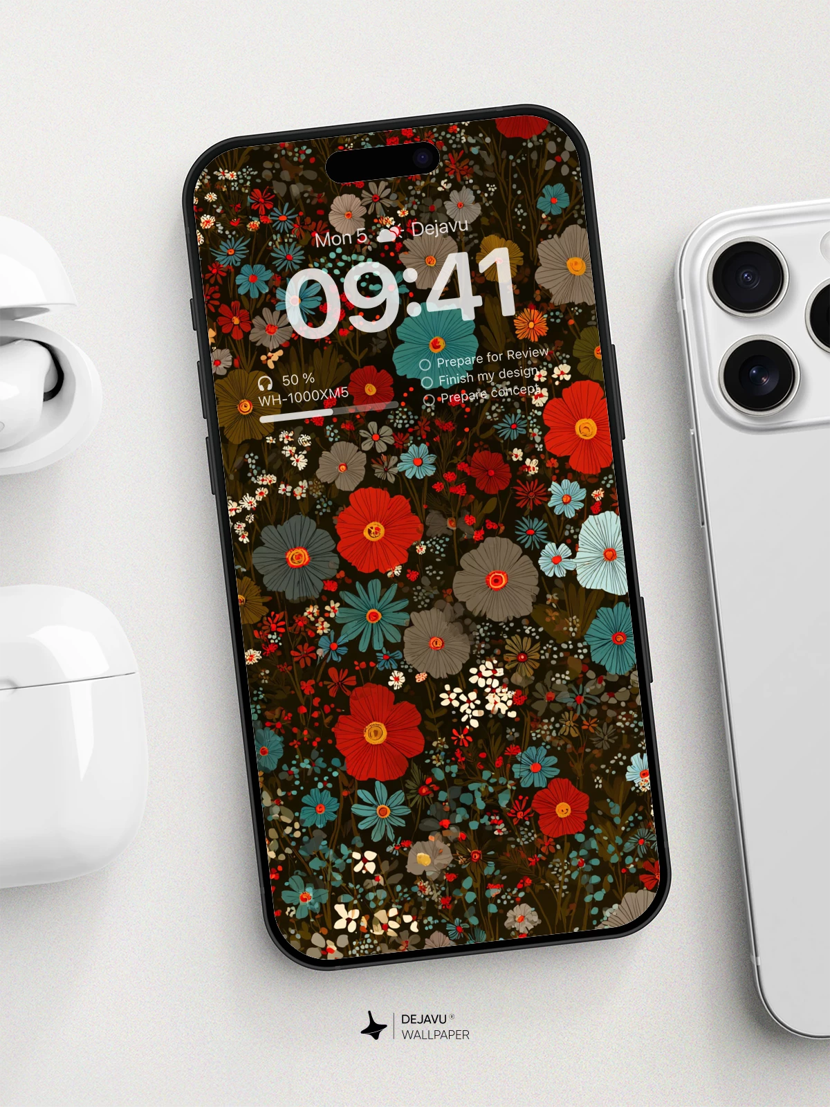 Vibrant Floral Symphony Wallpaper 8K For Phone