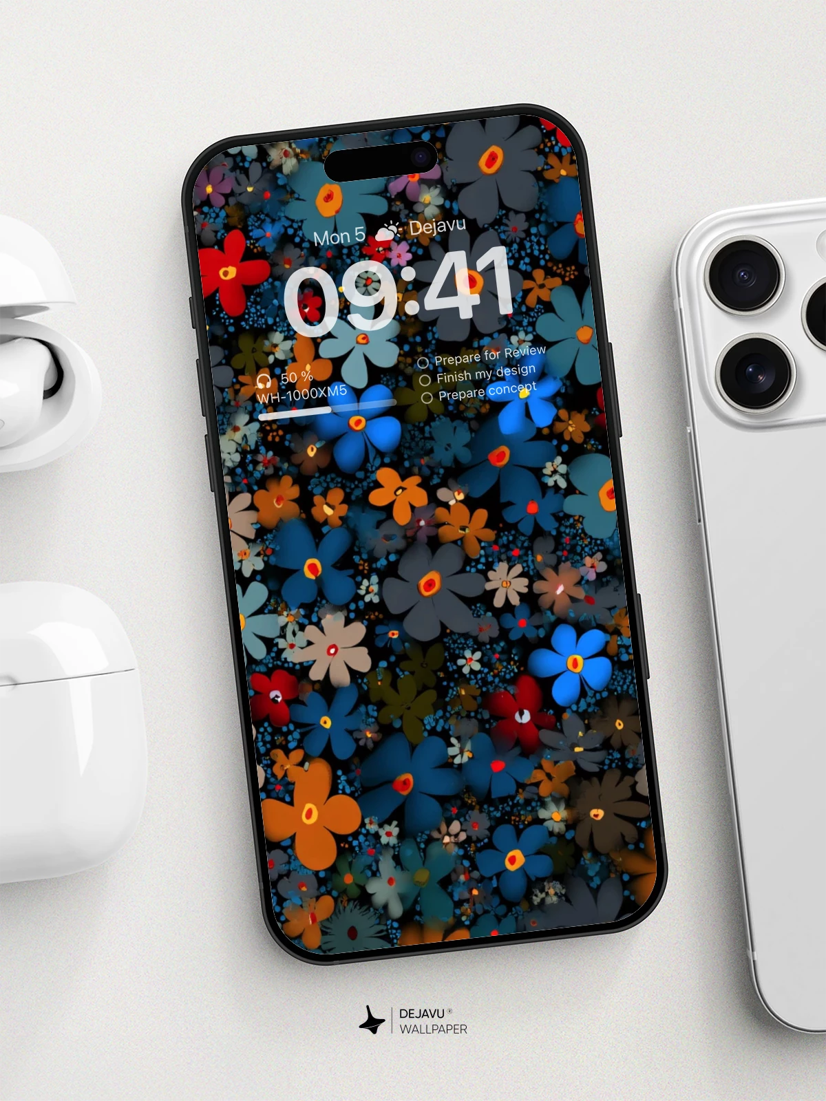 Vibrant Floral Symphony Wallpaper 8K For Phone