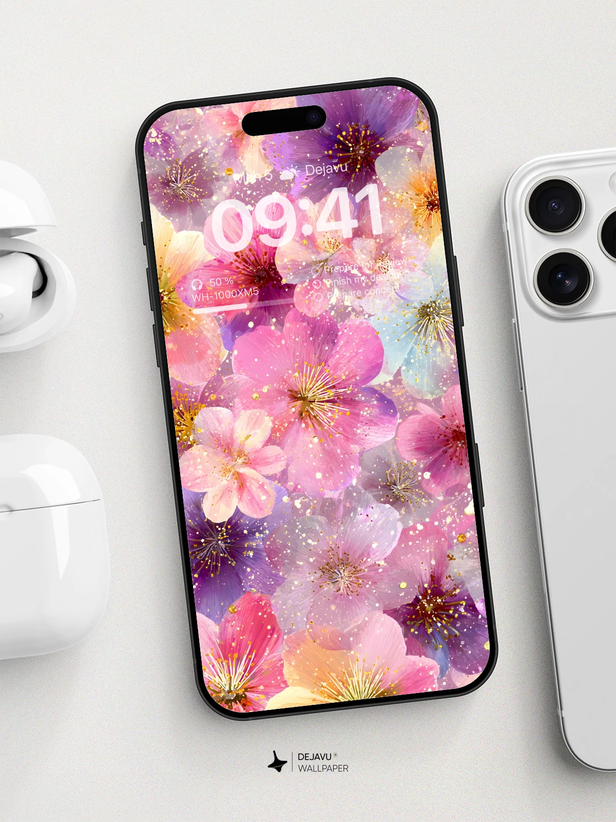 Vibrant Floral Symphony Wallpaper 8K For Phone