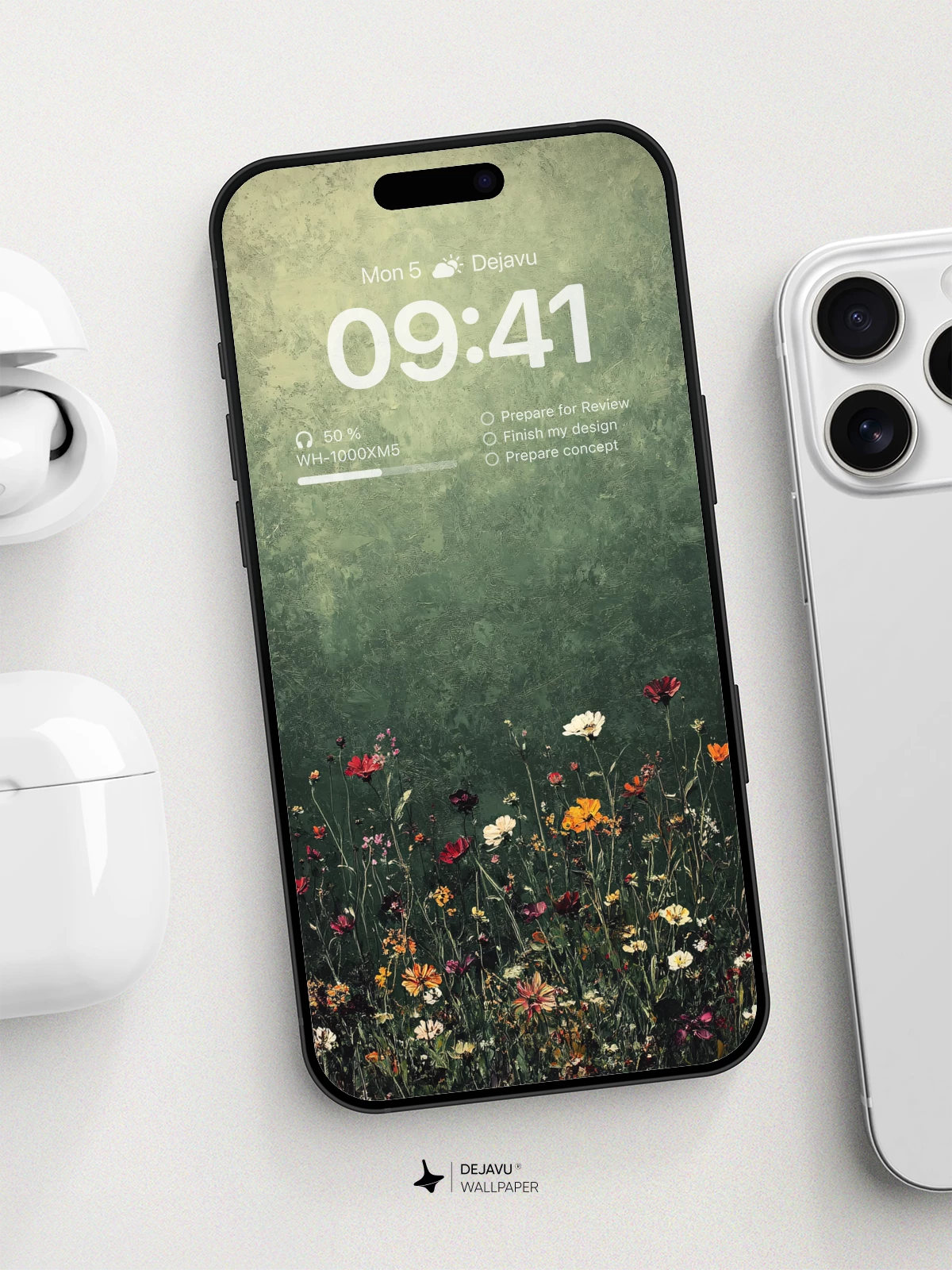 Vibrant Floral Garden Wallpaper 8K For Phone