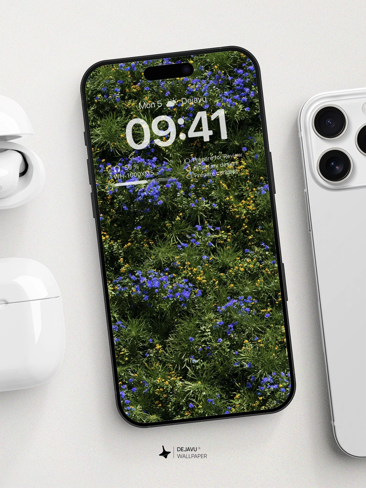Vibrant Floral Tapestry Wallpaper 8K For iPhone