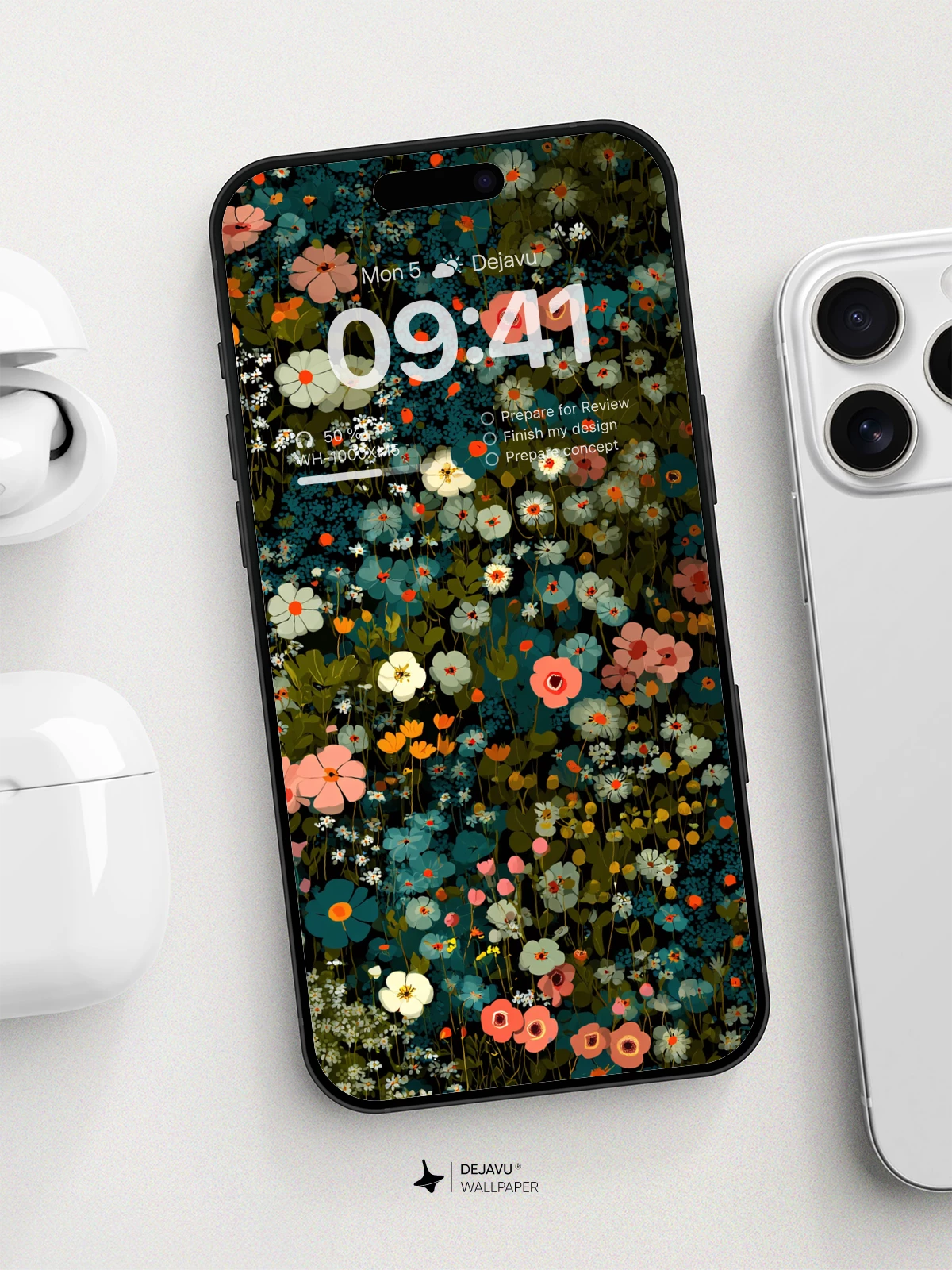 Vibrant Floral Symphony Wallpaper 8K For Phone