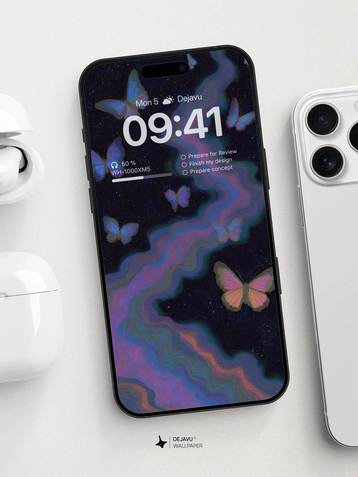 Surreal Butterfly Dance Wallpaper 8K For Phone