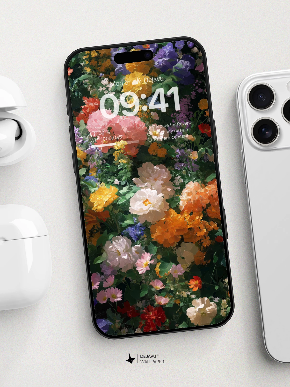 Vibrant Floral Symphony Wallpaper 8K For Phone