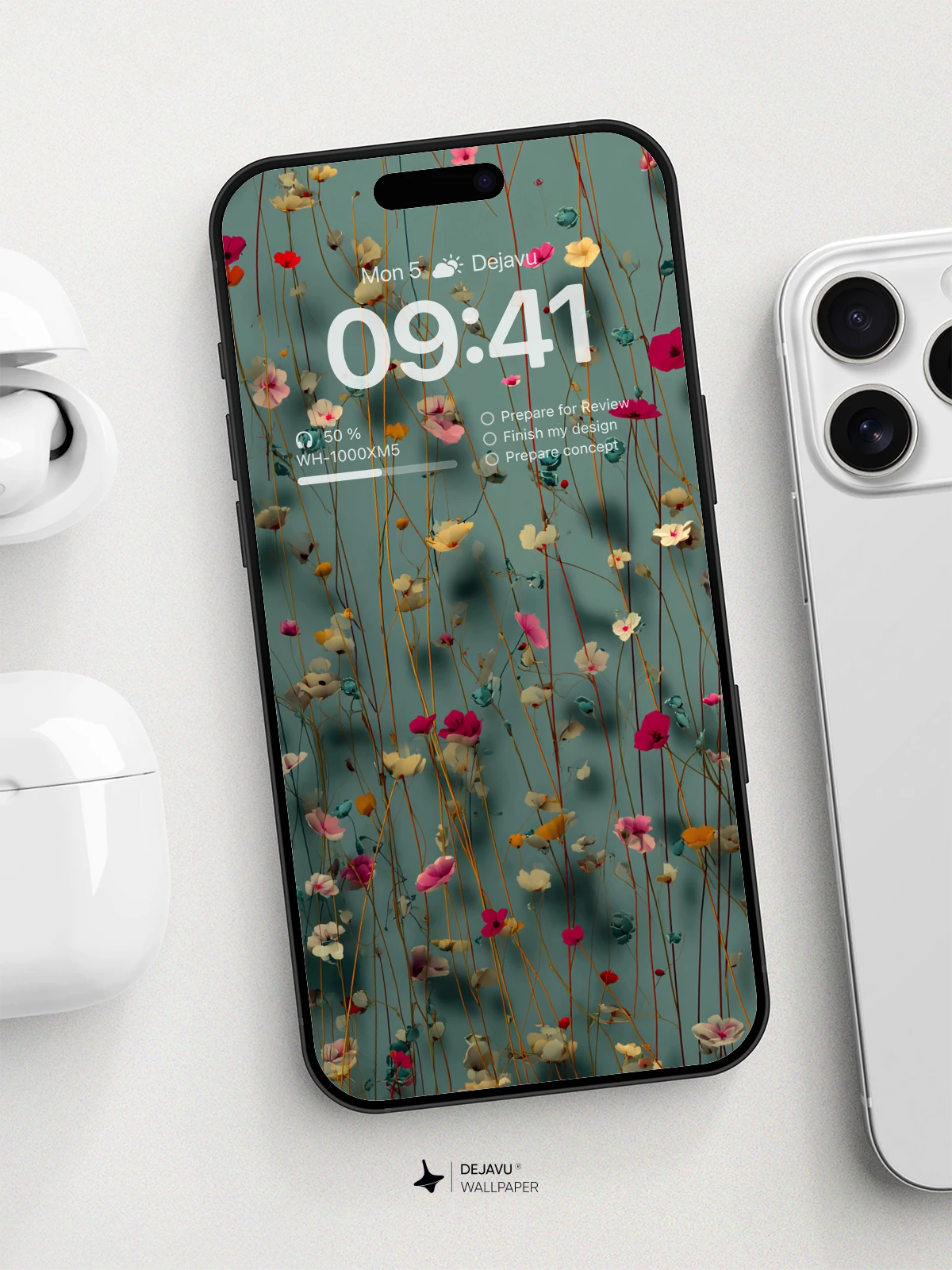 Vibrant Floral Symphony Wallpaper 8K For Phone