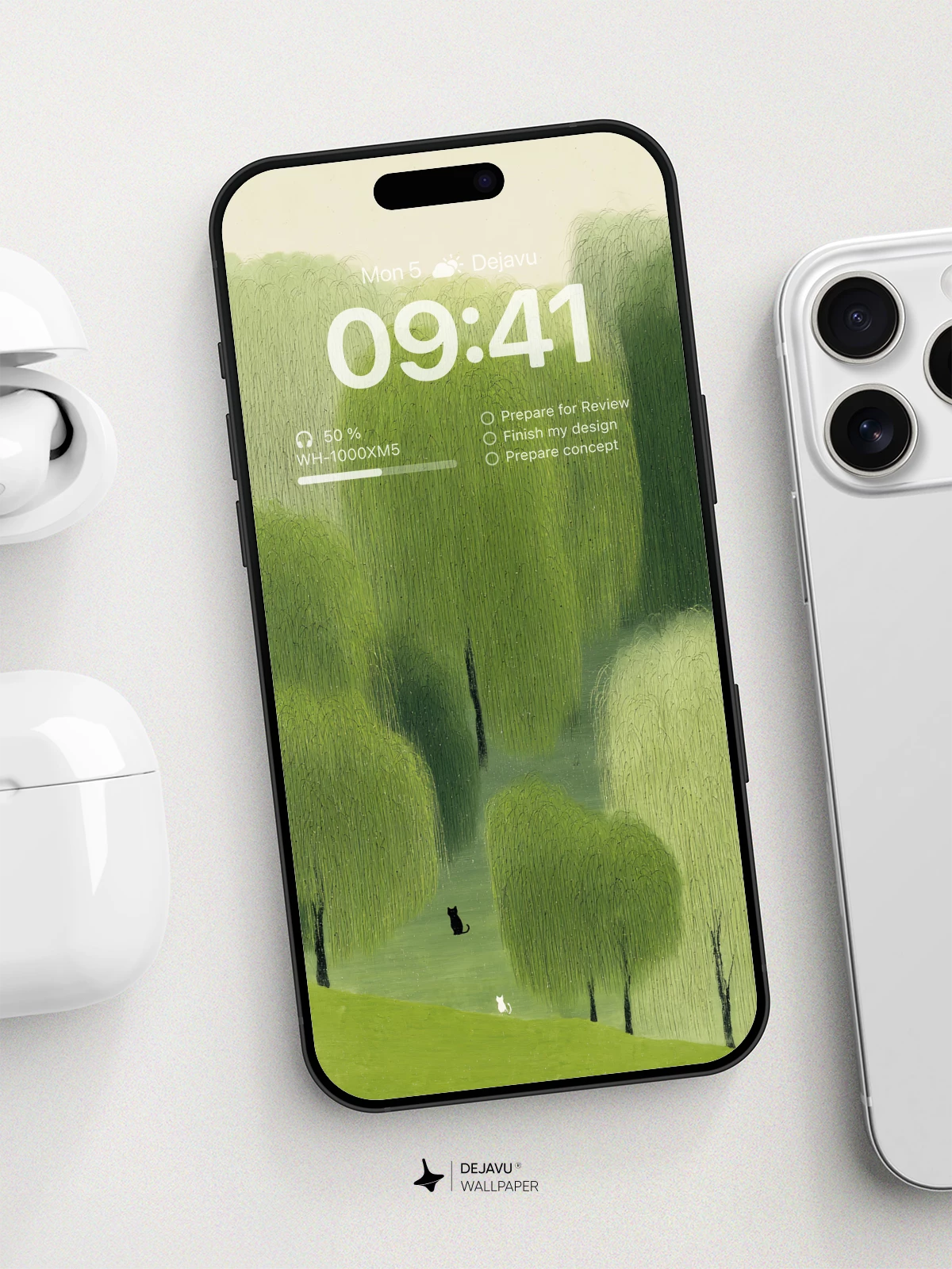 Whimsical Forest Solitude Wallpaper 8K For Phone