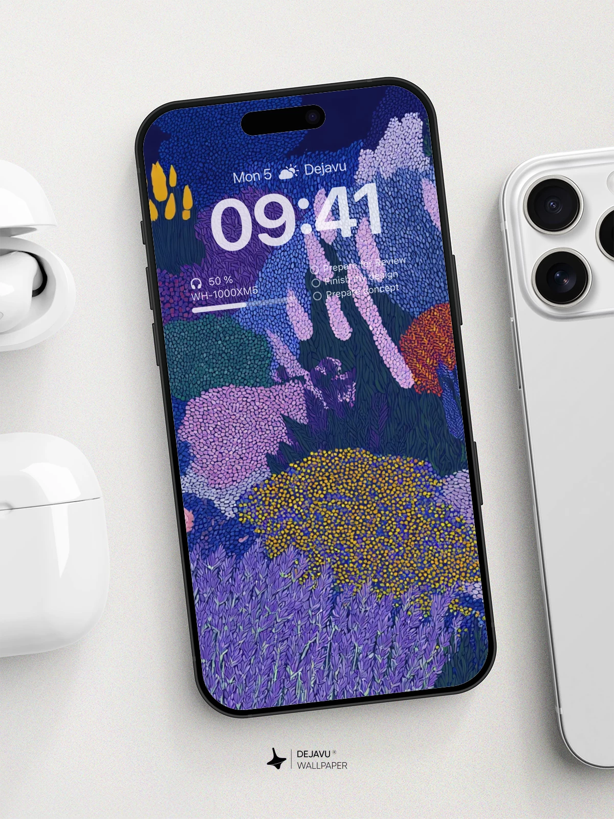 Vibrant Floral Garden Wallpaper 8K For iPhone