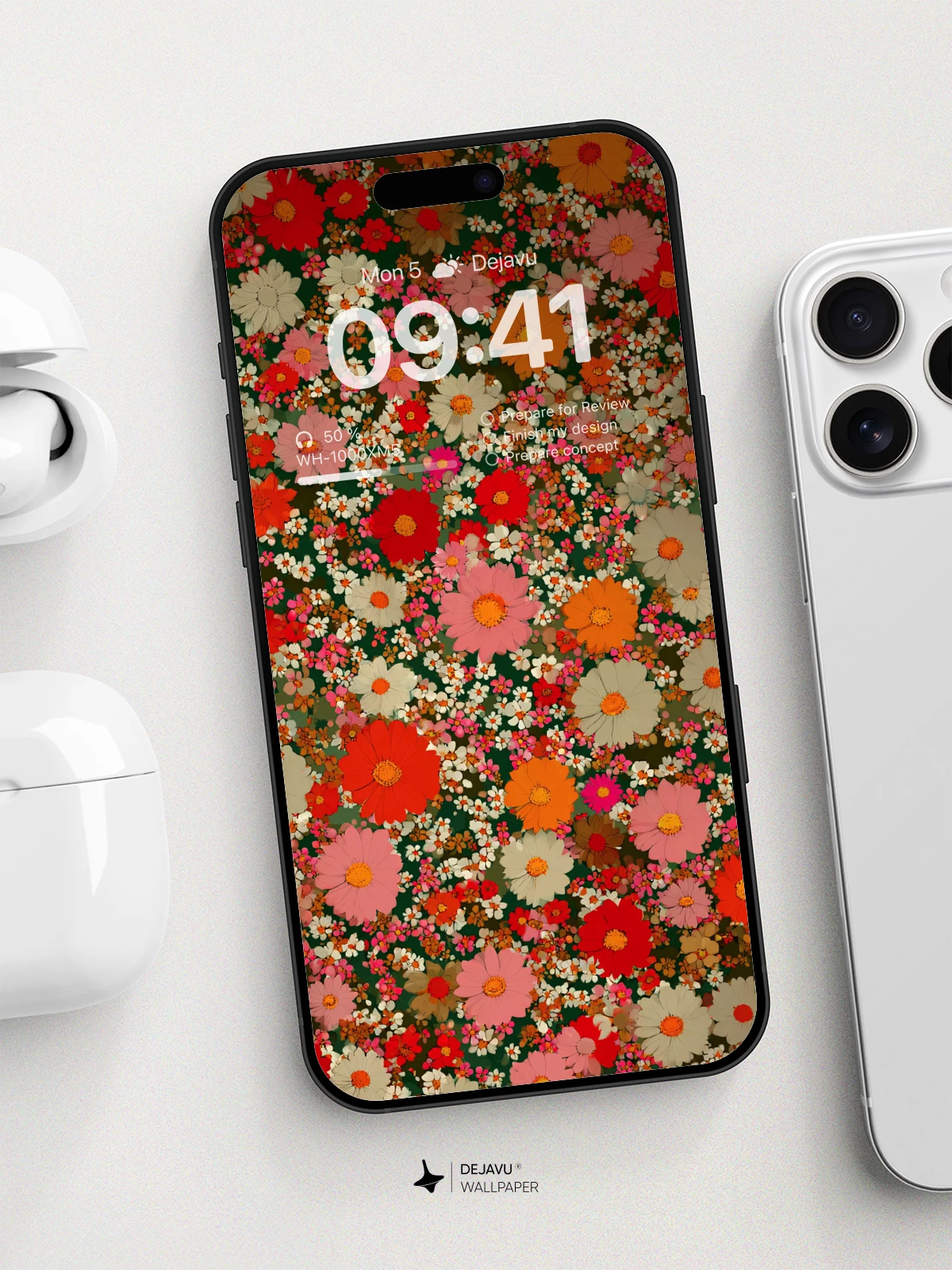 Vibrant Floral Symphony Wallpaper 8K For Phone