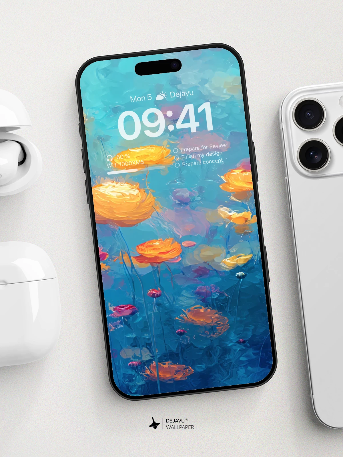 Vibrant Floral Symphony Wallpaper 8K For Phone