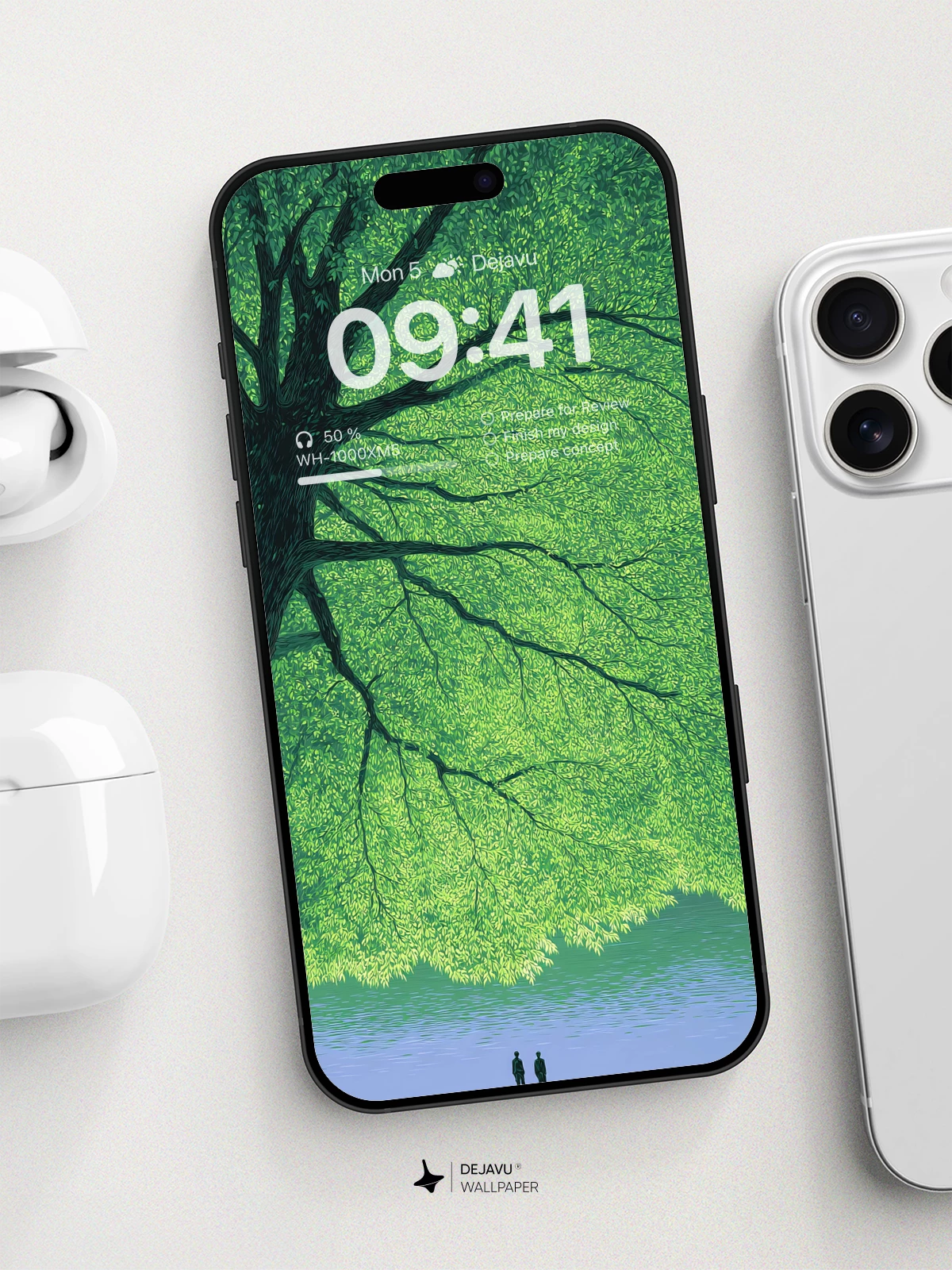 Surreal Nature Embrace Wallpaper 8K For Phone