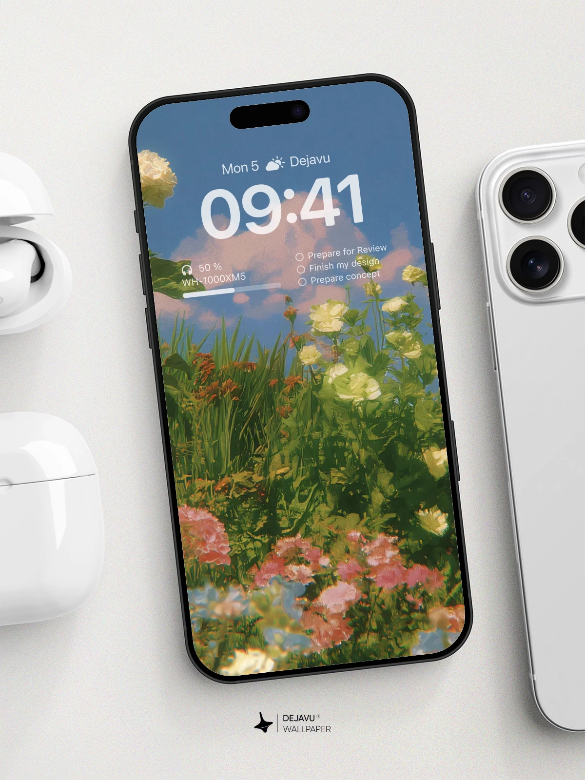 Vibrant Floral Symphony Wallpaper 8K For Phone