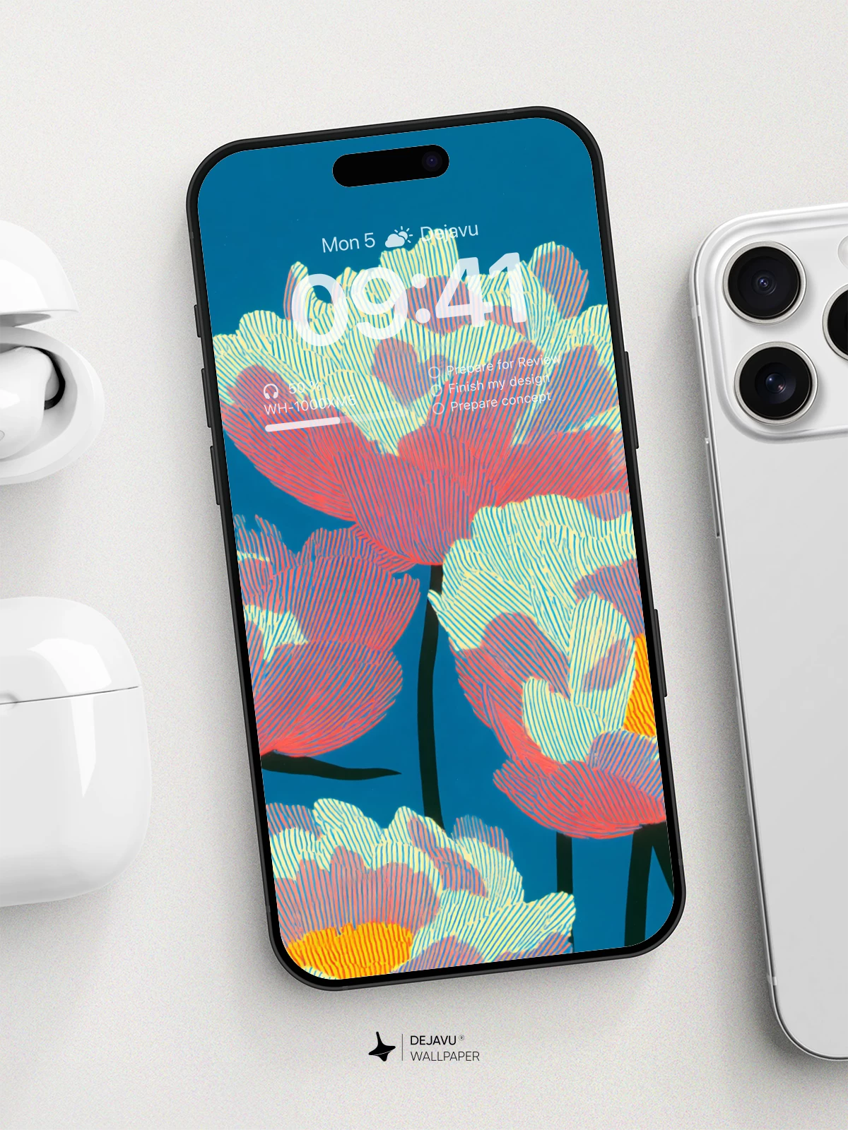 Vibrant Floral Symphony Wallpaper 8K For Phone