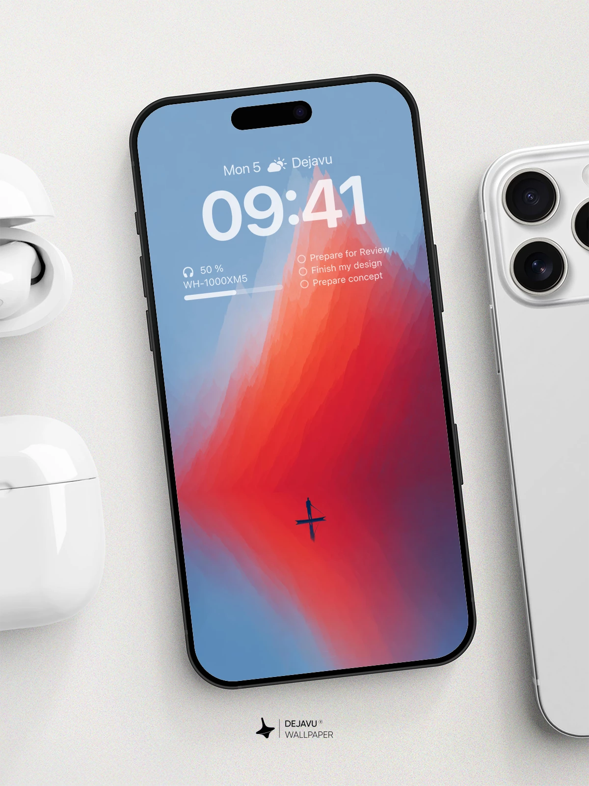 Vibrant Mountain Cross Wallpaper 8K For Phone