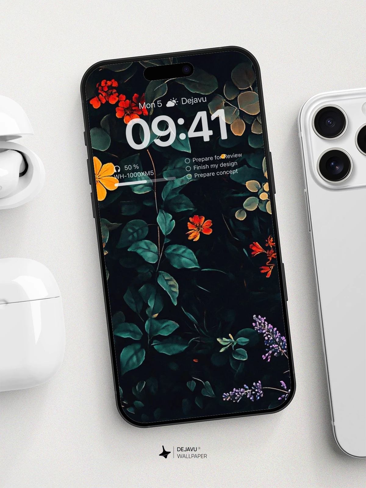 Vibrant Floral Garden Wallpaper 8K For Phone