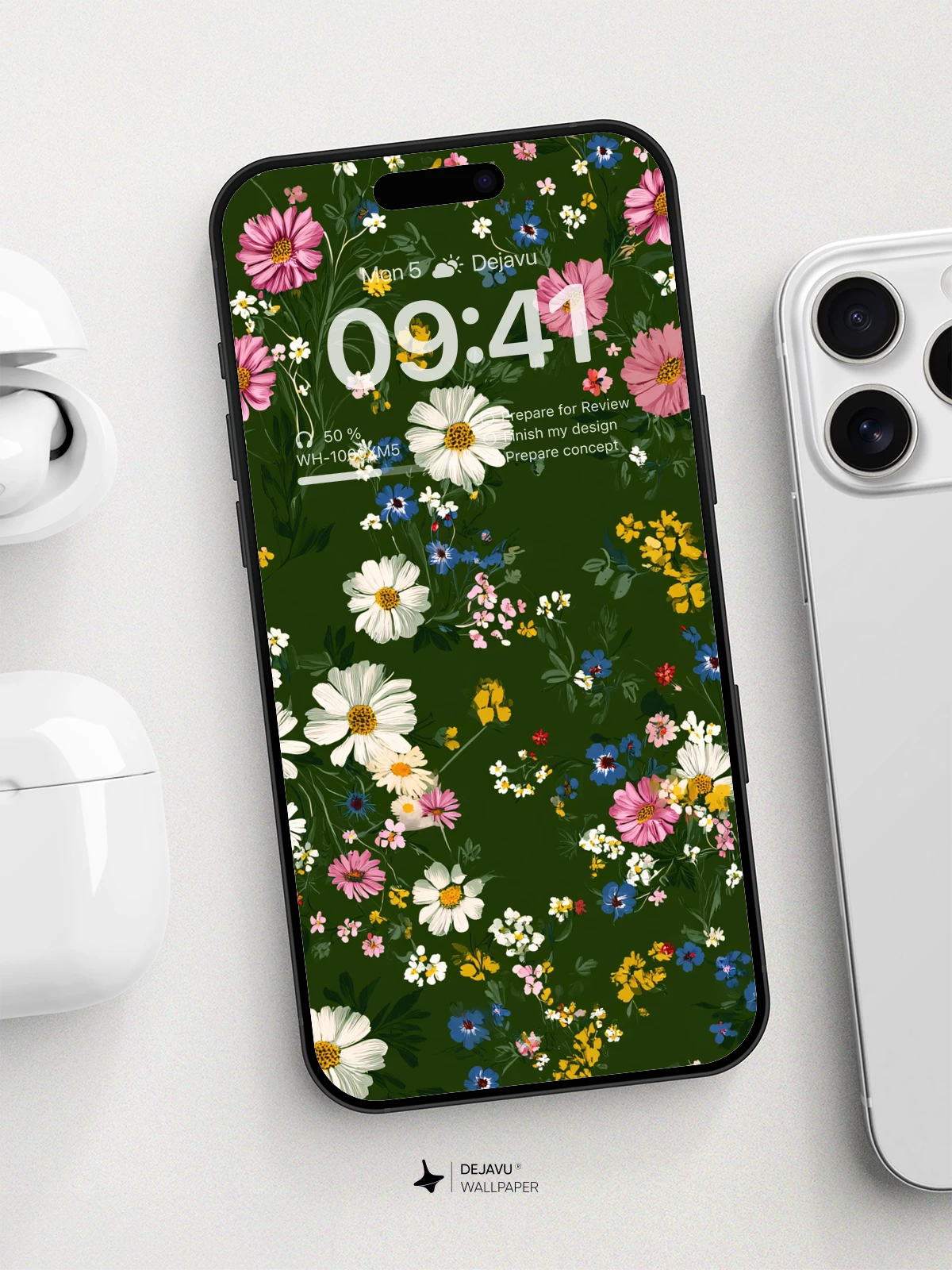Vibrant Floral Garden Wallpaper 8K For Phone