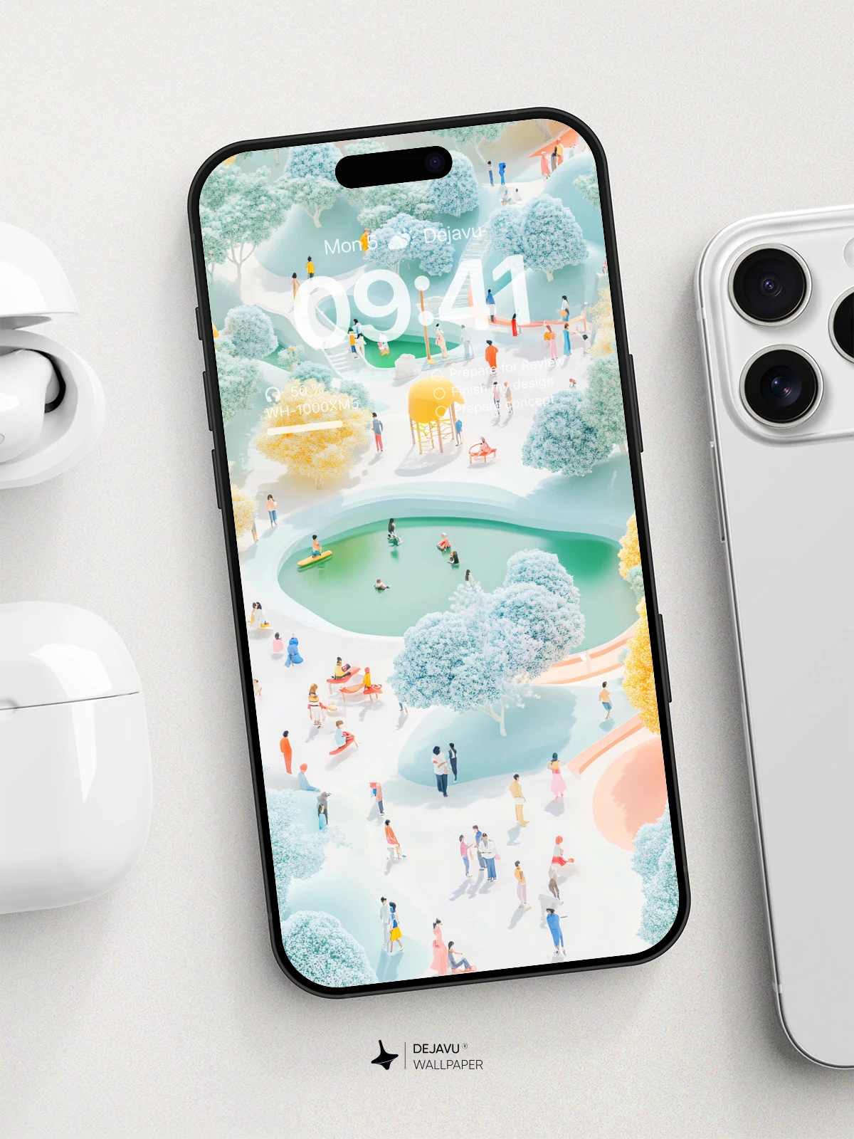 Vibrant Park Paradise Wallpaper 8K For Phone